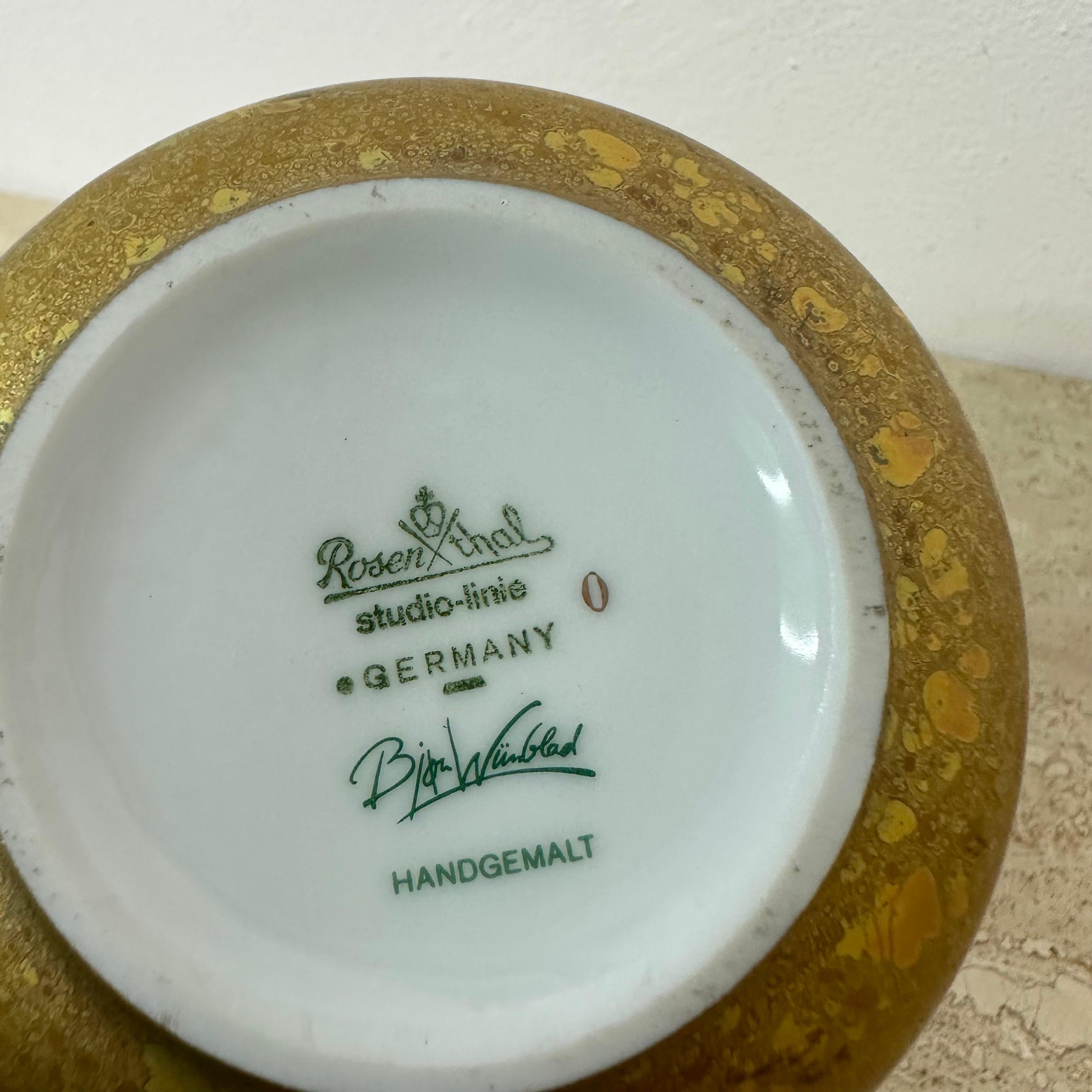 Raro vaso contenitore Bjørn Wiinblad per Rosenthal, anni '70 in vendita 3