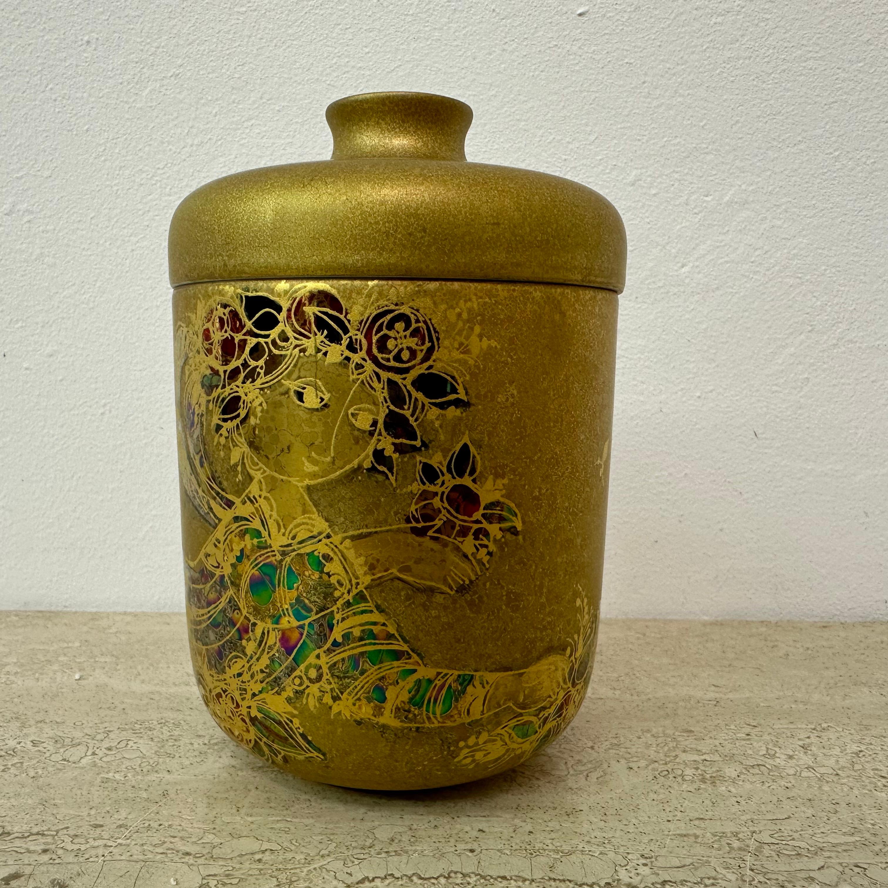 Fine XX secolo Raro vaso contenitore Bjørn Wiinblad per Rosenthal, anni '70 in vendita