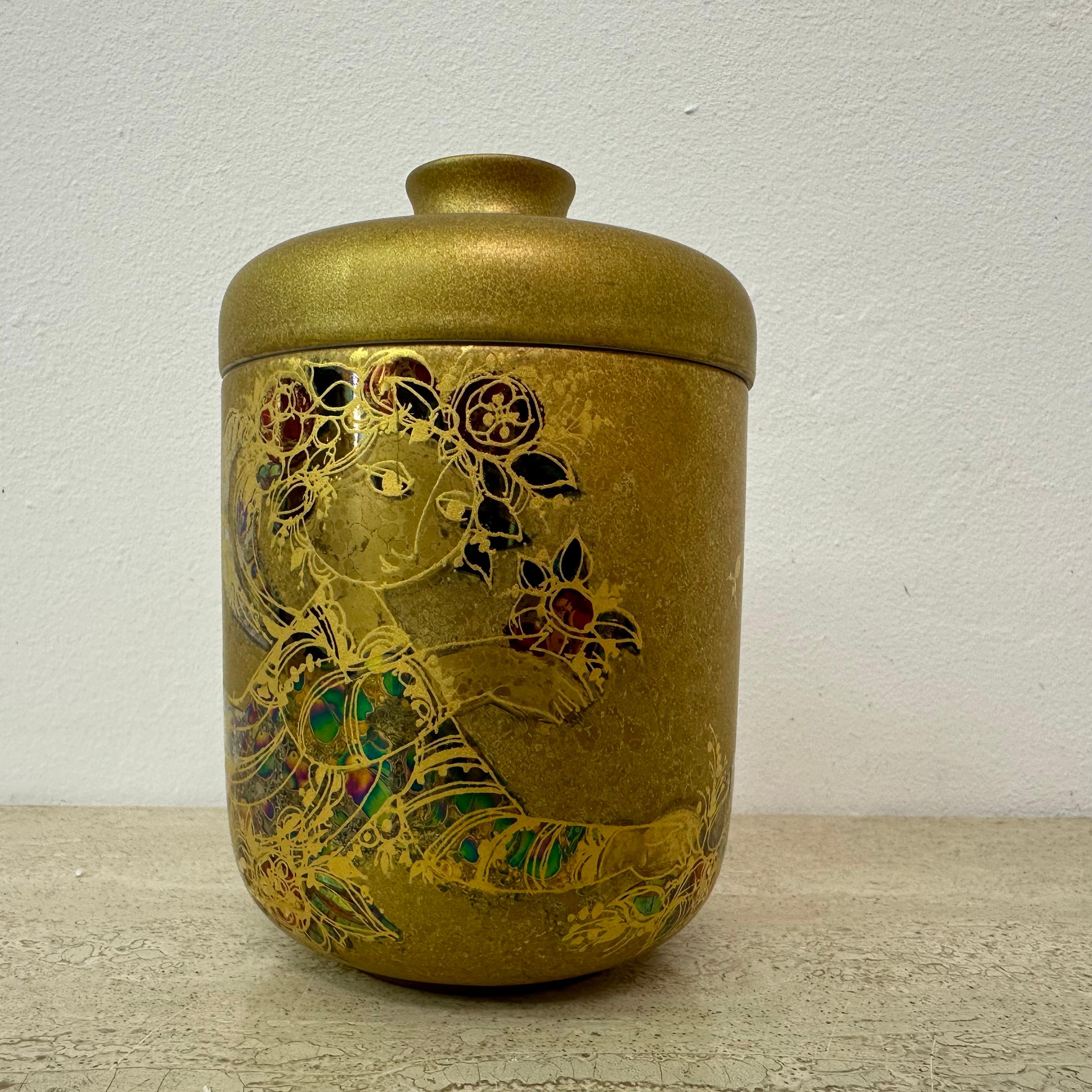Porcellana Raro vaso contenitore Bjørn Wiinblad per Rosenthal, anni '70 in vendita
