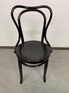 Rare Blac Secession Thonet Chair