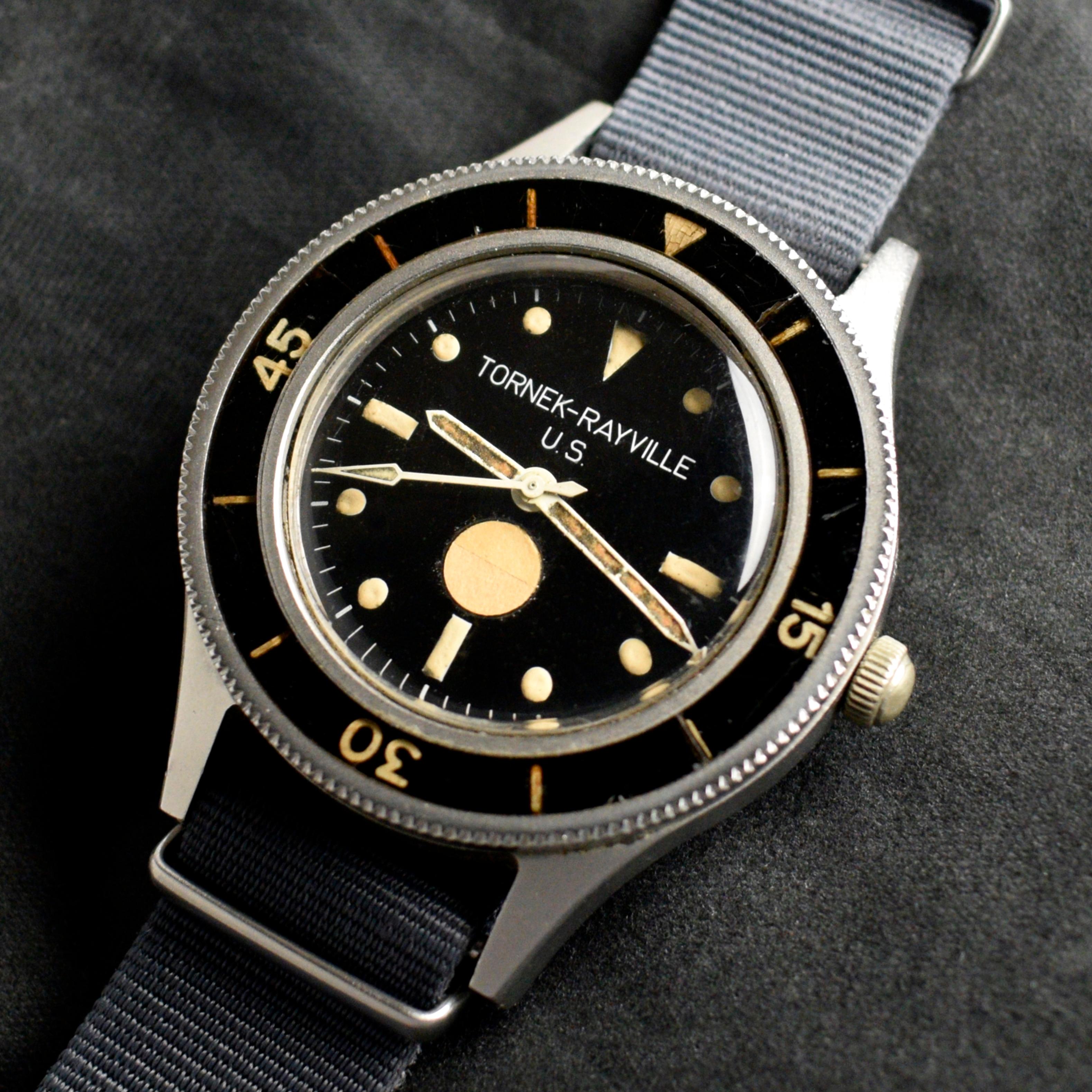 Brand: Vintage Blancpain
Model: TR900
Year: 1960’s
Serial number:
Reference: OT1629

In the world of watches, the first thing MIL-SPEC might make you think of is the Rolex Mil-sub. But in the early days of purpose-built dive watches, Rolex was