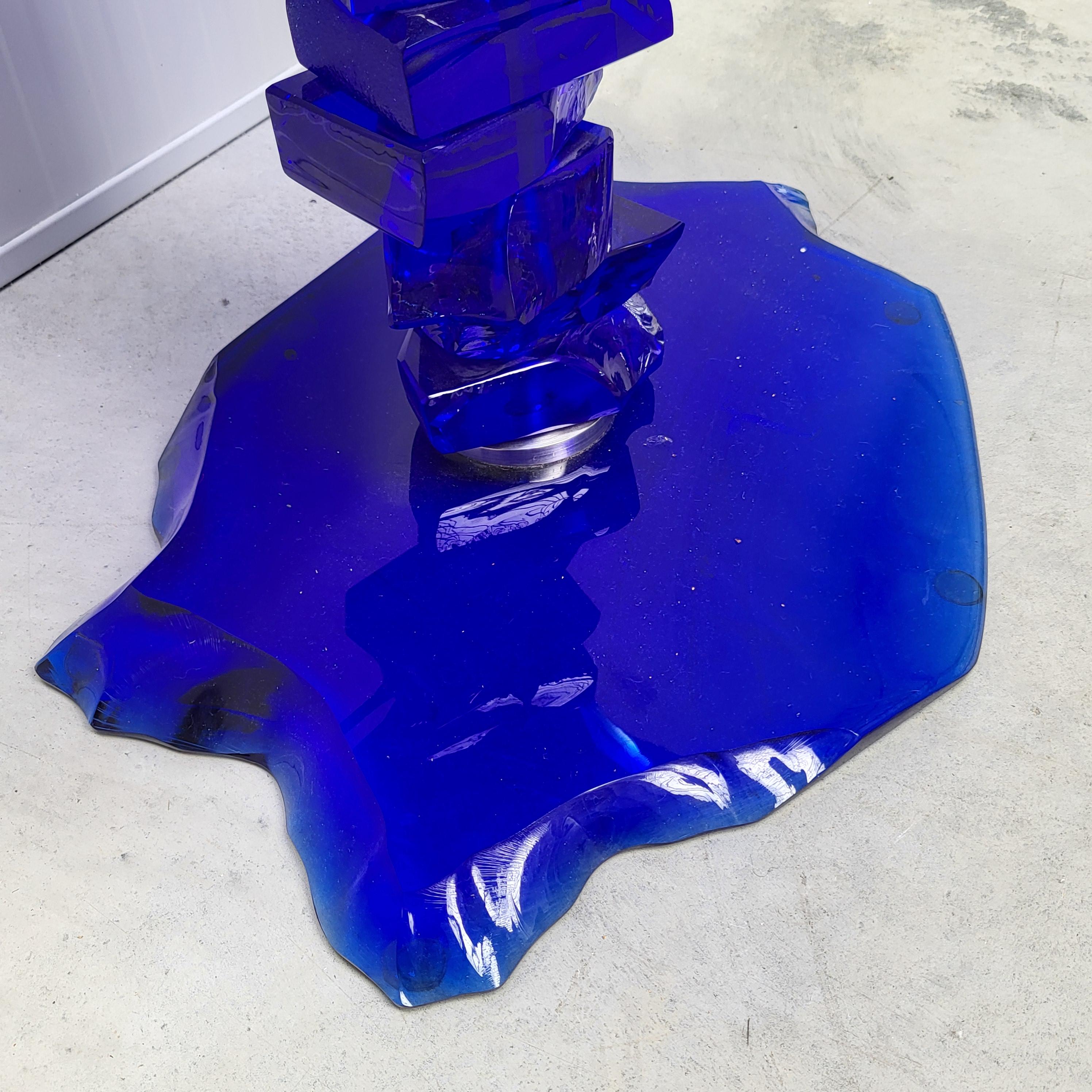 Rare table bleu caramel par Danny Lane 4 de 12, Londres 2010 Bon état - En vente à Aachen, NW