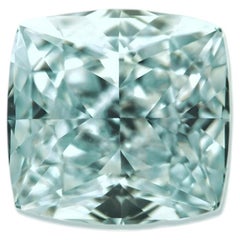 Rare Blue Diamond - 0.51ct Natural Loose Fancy Light Greenish Blue GIA VS1