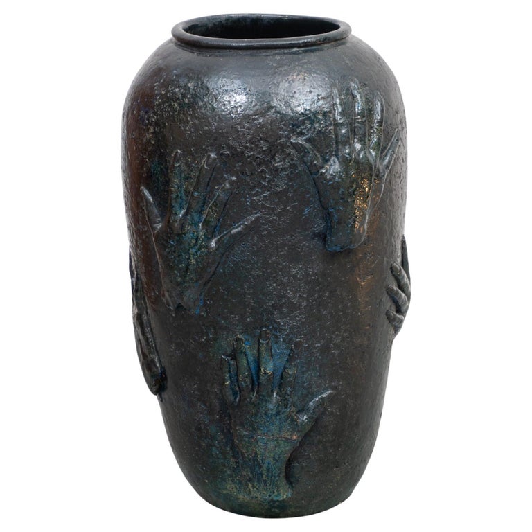 Glazed ceramic vase, 1970s