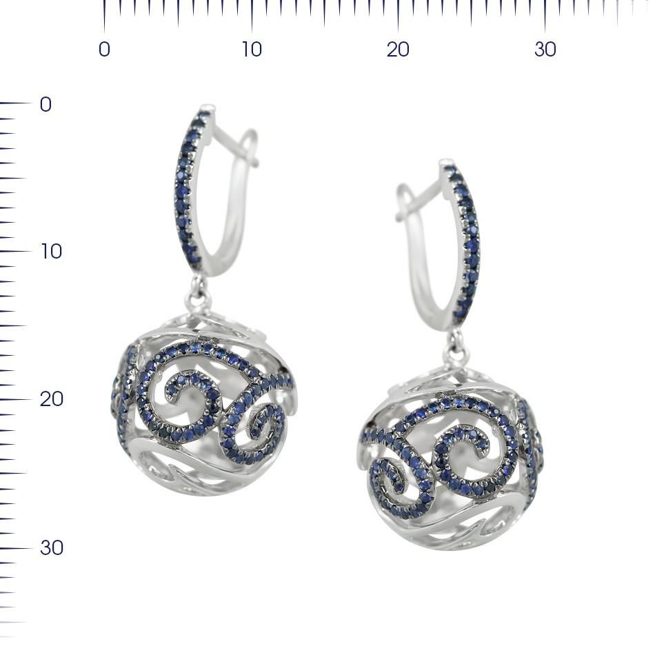 White Gold 14K Earrings 

Sapphire 166-0,57ct

Weight 5.73 grams

With a heritage of ancient fine Swiss jewelry traditions, NATKINA is a Geneva based jewellery brand, which creates modern jewellery masterpieces suitable for every day life.
It is our