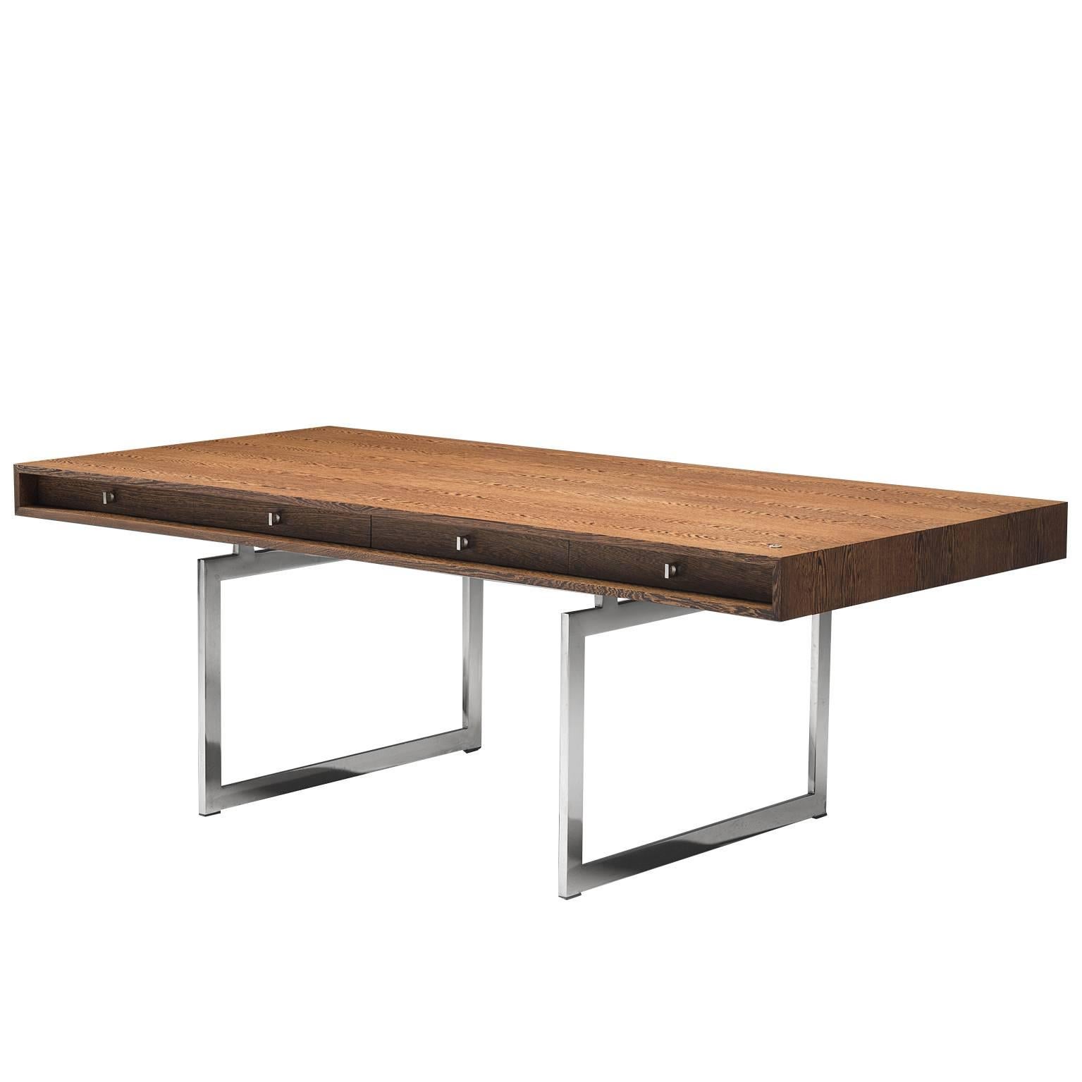 Rare Bodil Kjaer Executive Writing Table in Wenge