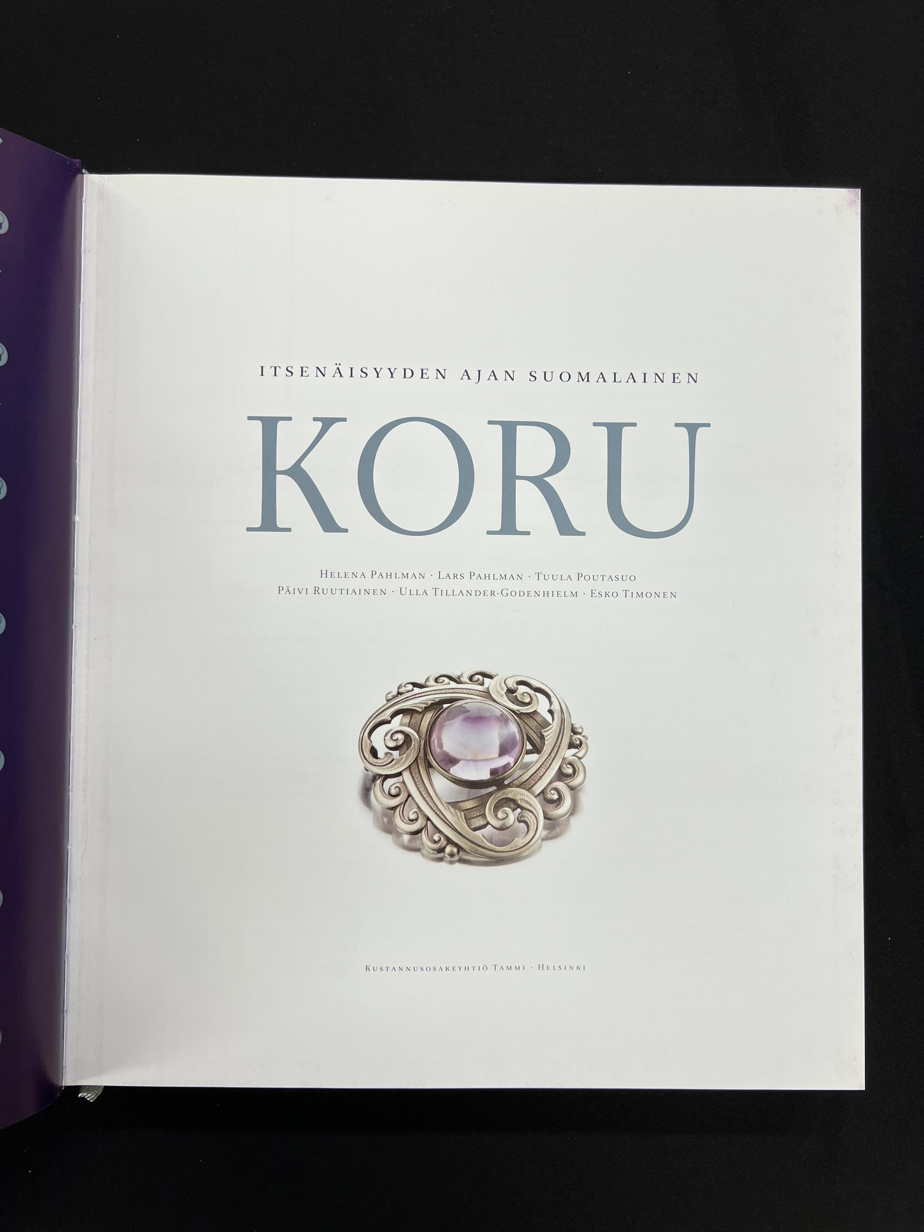 Modernist Rare Book Finnish Jewelry from the time of independence For Sale