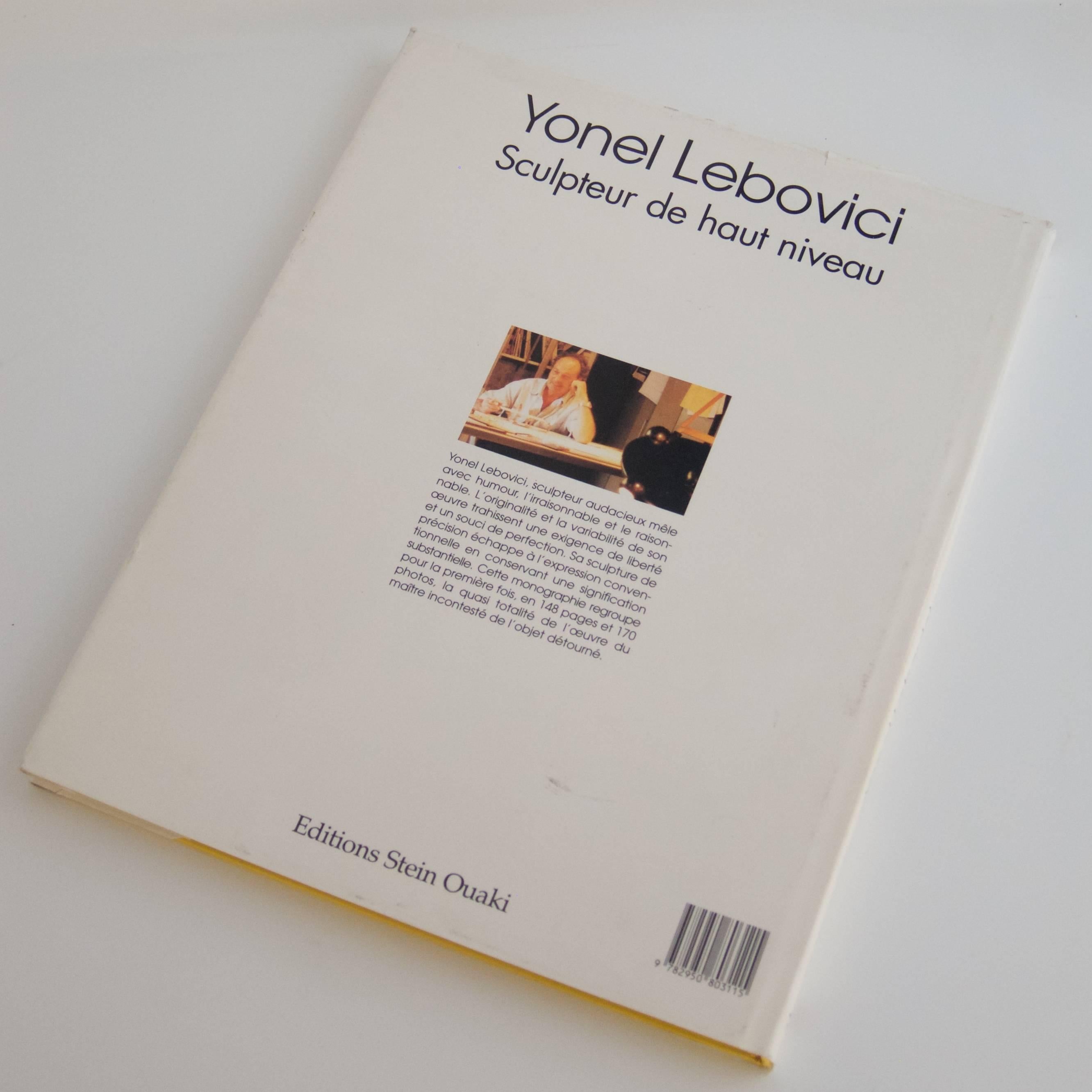 Yonel Lebovici - Sculpteur de haut niveau
by Michéle Chartier

First edition, out of print!

Hardcover, 148 pages
Measaure: 23.5 x 28.5 cm

Published 2002 by Editions Stein Quaki.

ISBN 2-95008031-1-3

Perfect condition!

Language:
