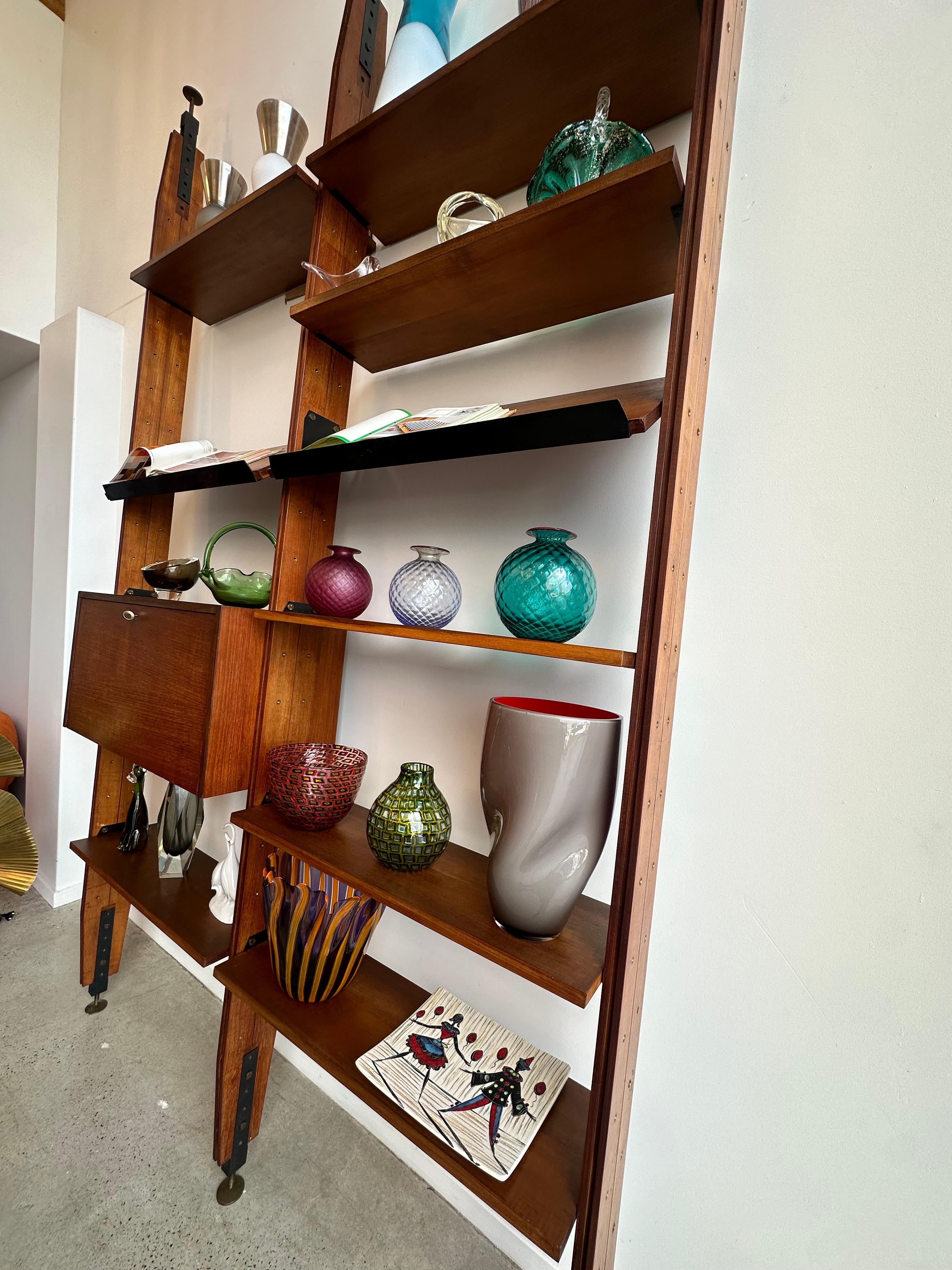 Rare Bookcase by Pierluigi Spadolini For Sale 2