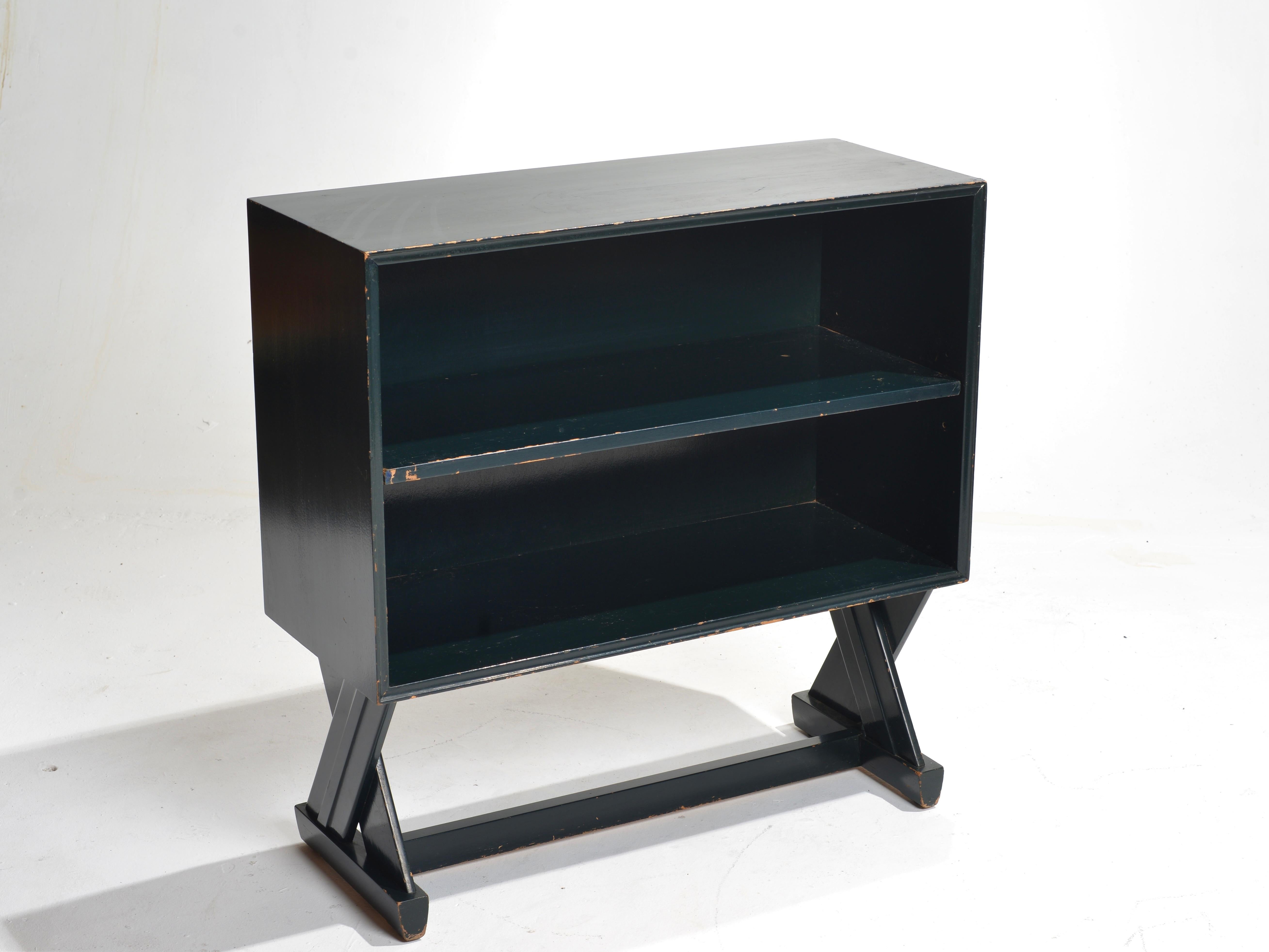 American Rare Bookcase or Dry Bar by Paul Laszlo for Brown Saltman, c1950 For Sale