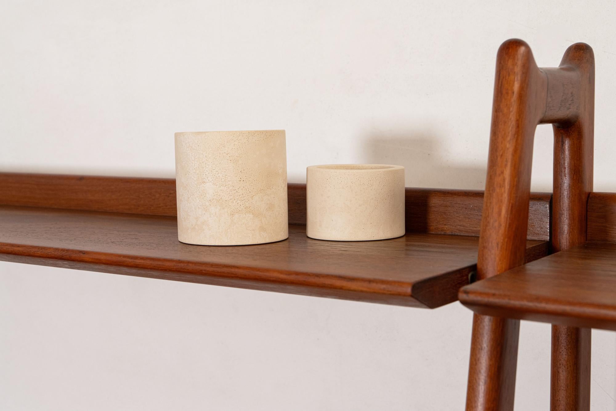 Mid-20th Century Rare Bookshelf Wall Unit by Arne Vodder & Anton Borg for Vamo Møbelfabrik, 1950s