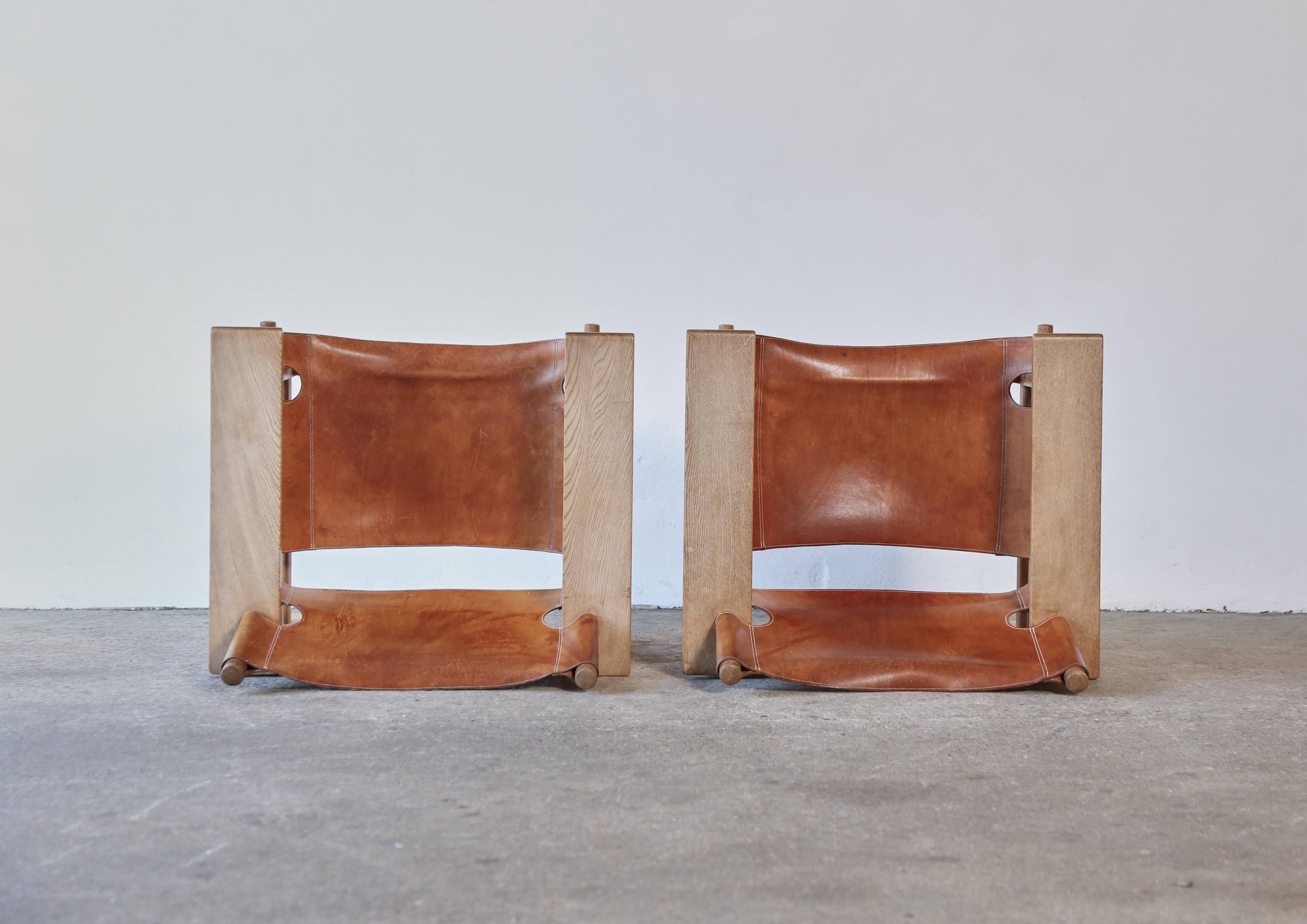 Rare Borge Mogensen 2231 Chairs, Denmark, 1960s For Sale 5
