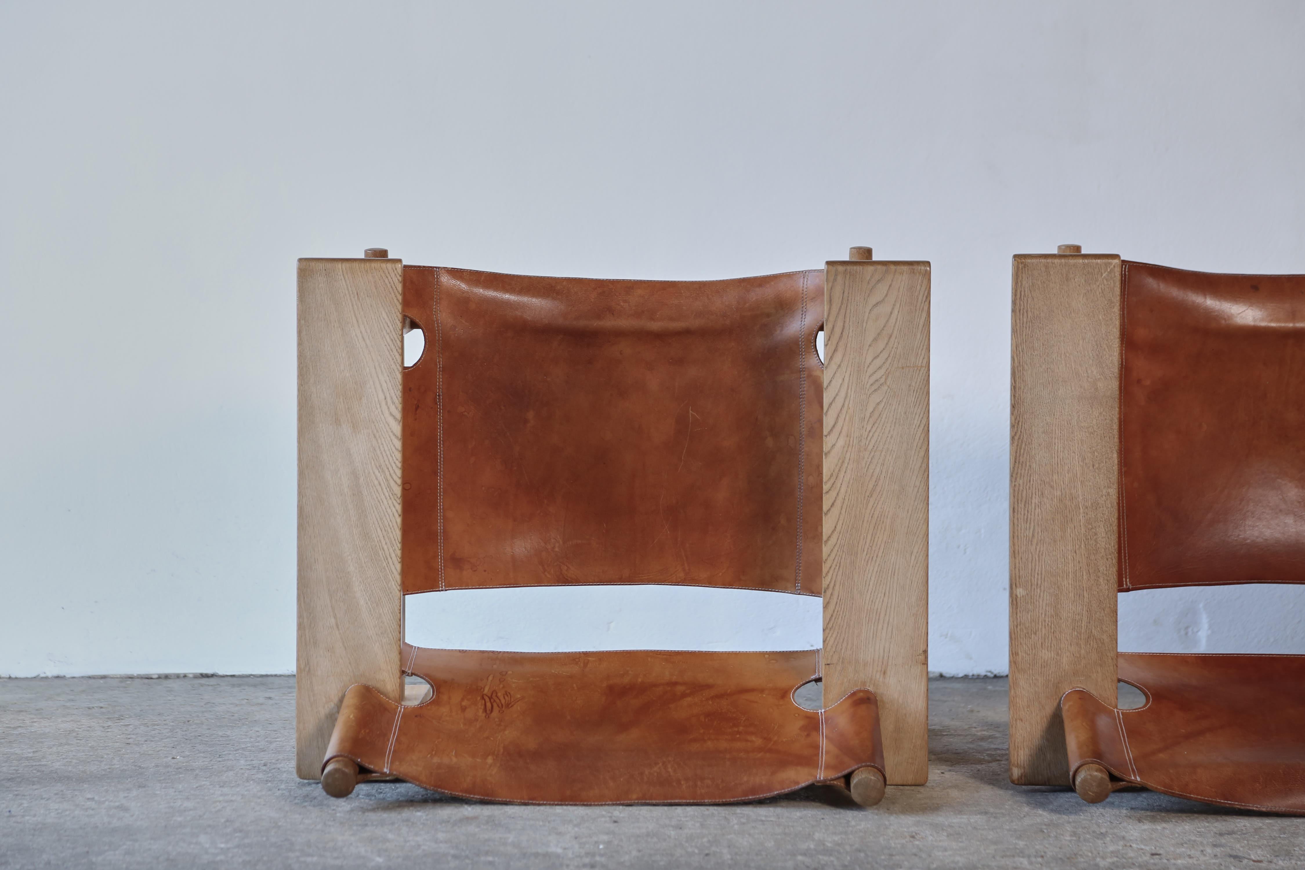 Rare Borge Mogensen 2231 Chairs, Denmark, 1960s For Sale 6