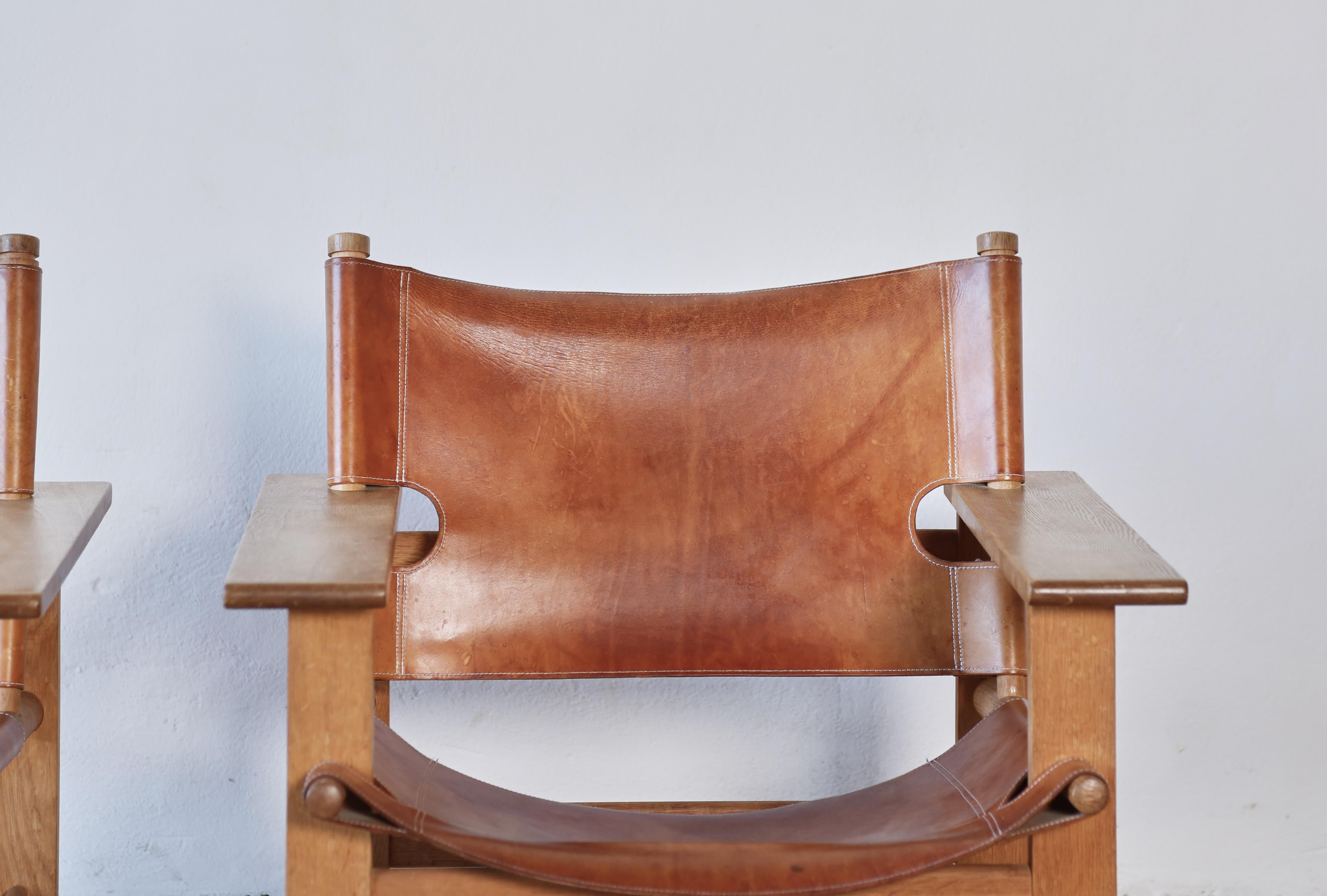 Rare Borge Mogensen 2231 Chairs, Denmark, 1960s For Sale 8