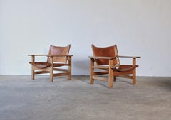 Rare Borge Mogensen 2231 Chairs, Denmark, 1960s