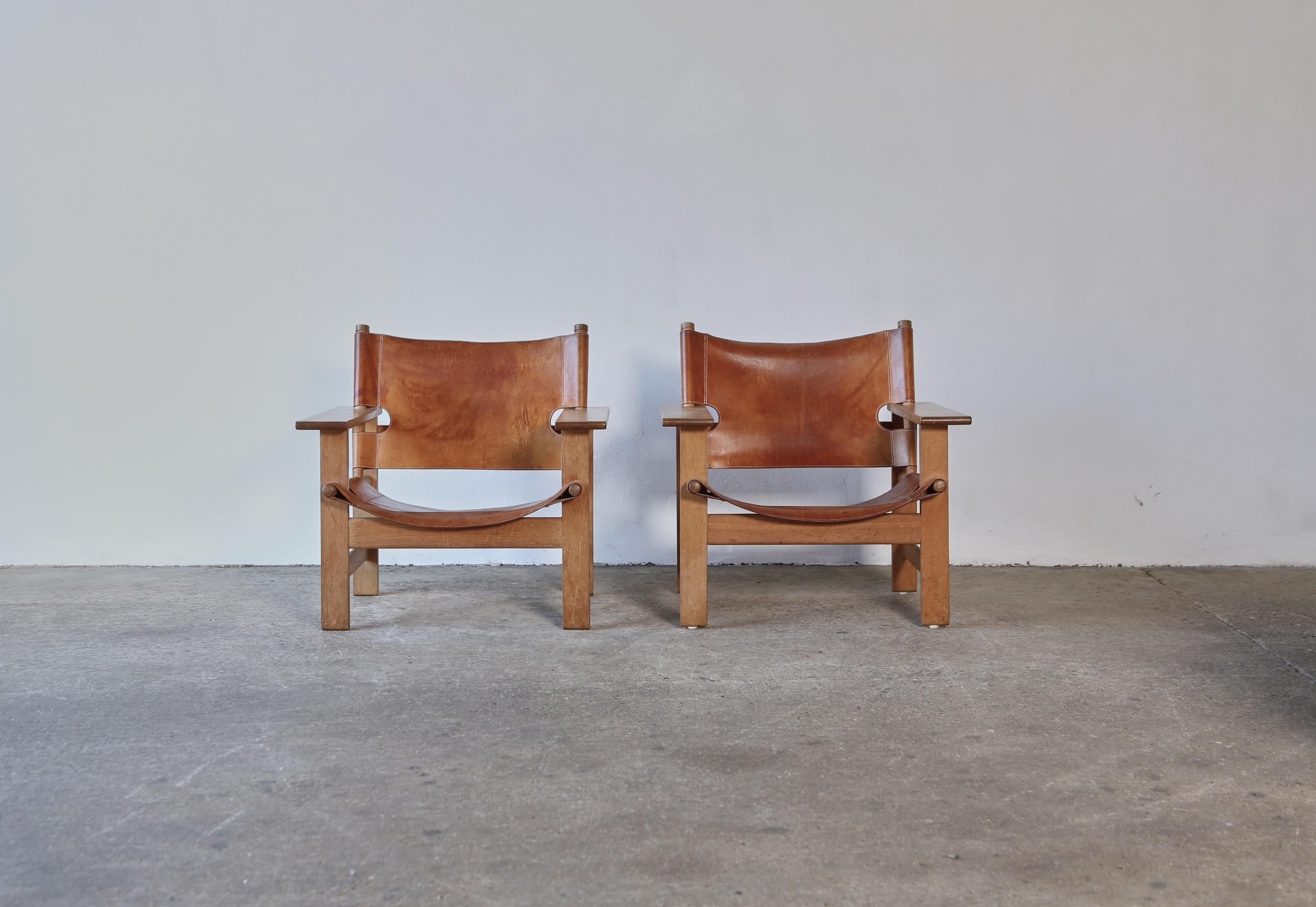 20th Century Rare Borge Mogensen 2231 Chairs, Denmark, 1960s For Sale