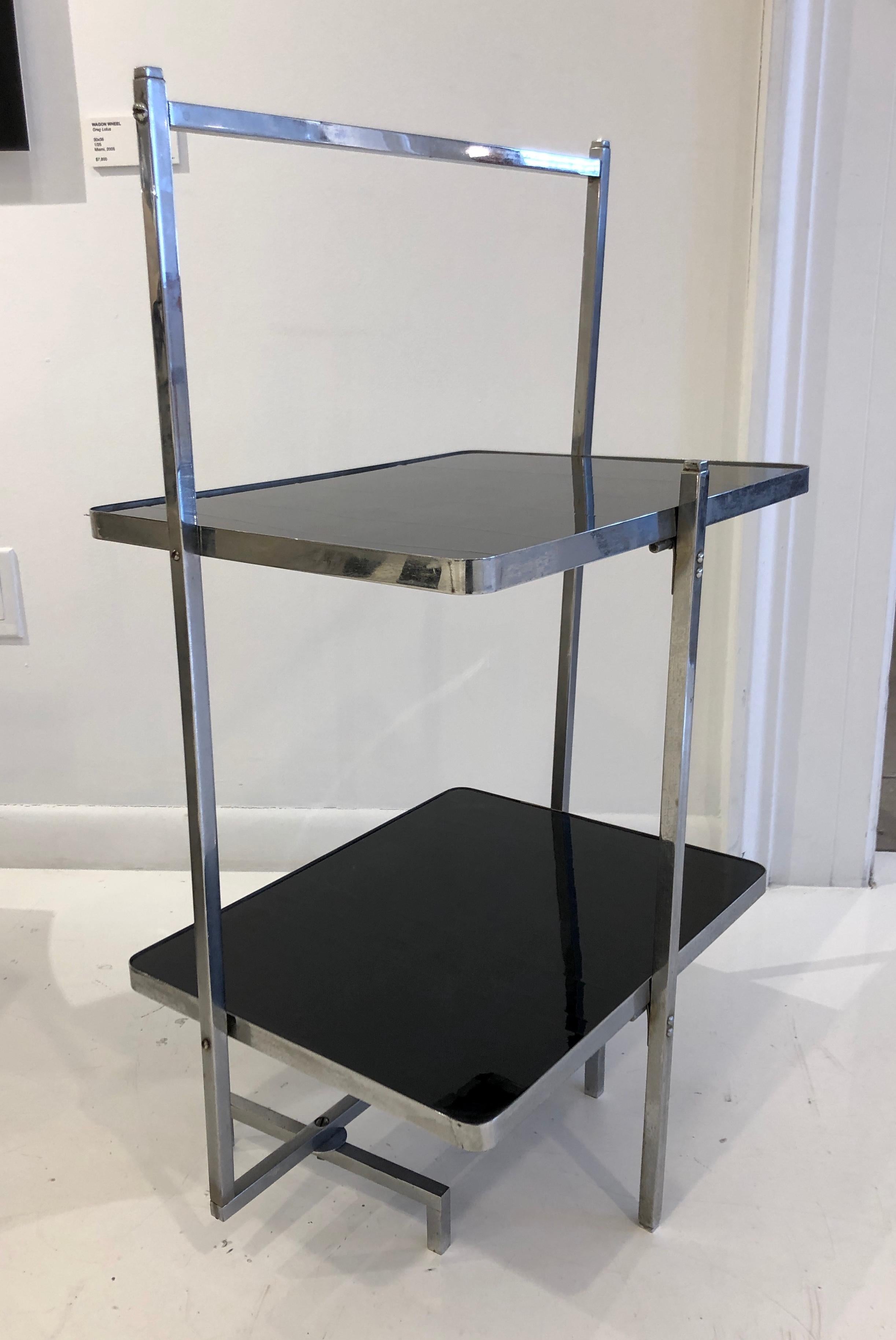 French Rare Boris Lacroix Folding Table For Sale