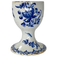 Antique Rare Bow Porcelain Egg Cup, c. 1760