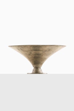 Rare Bowl in Pewter by Hugo Gehlin, 1929