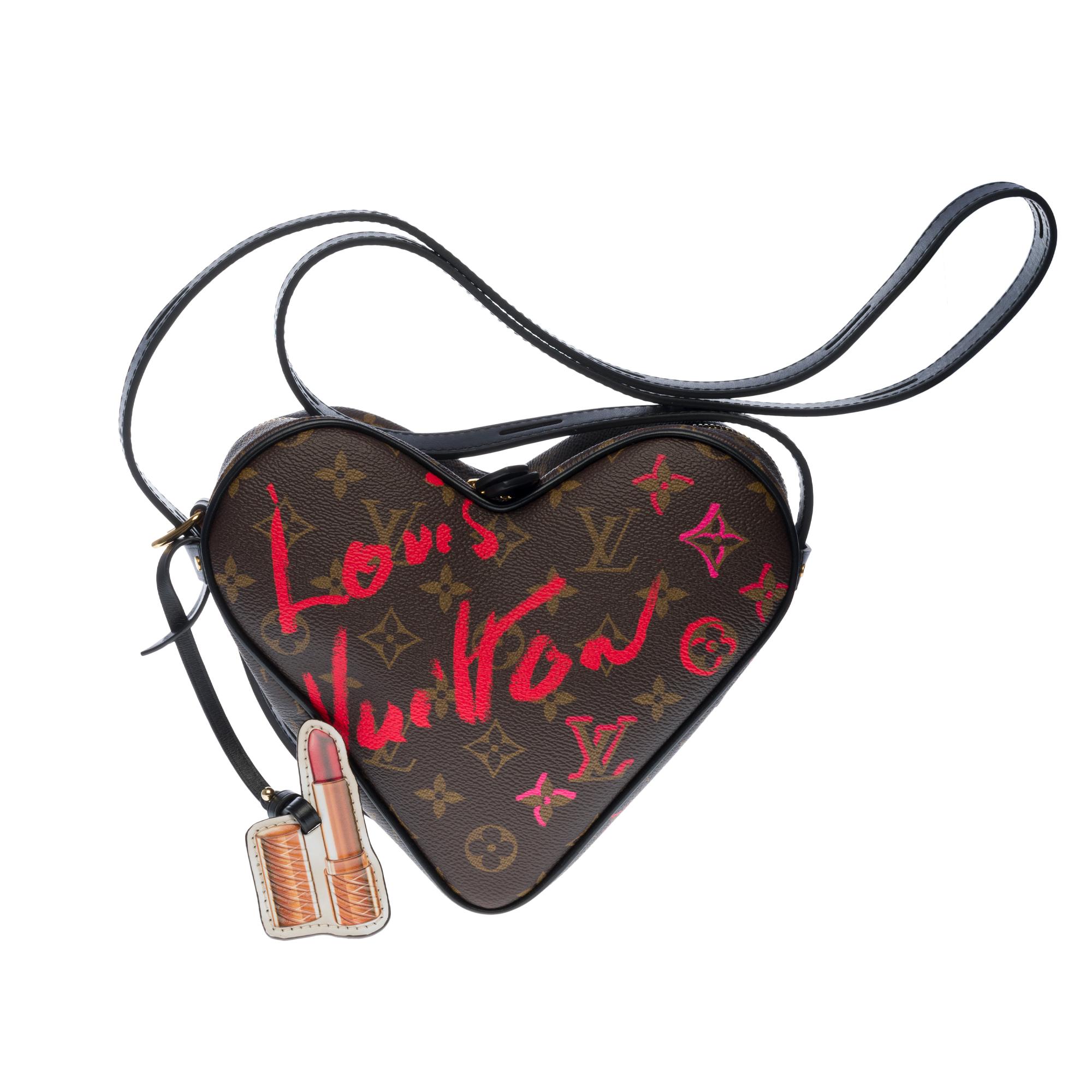 Rare & Brand New Louis Vuitton Fall in Love Heart Crossbody Monogram Coeur bag