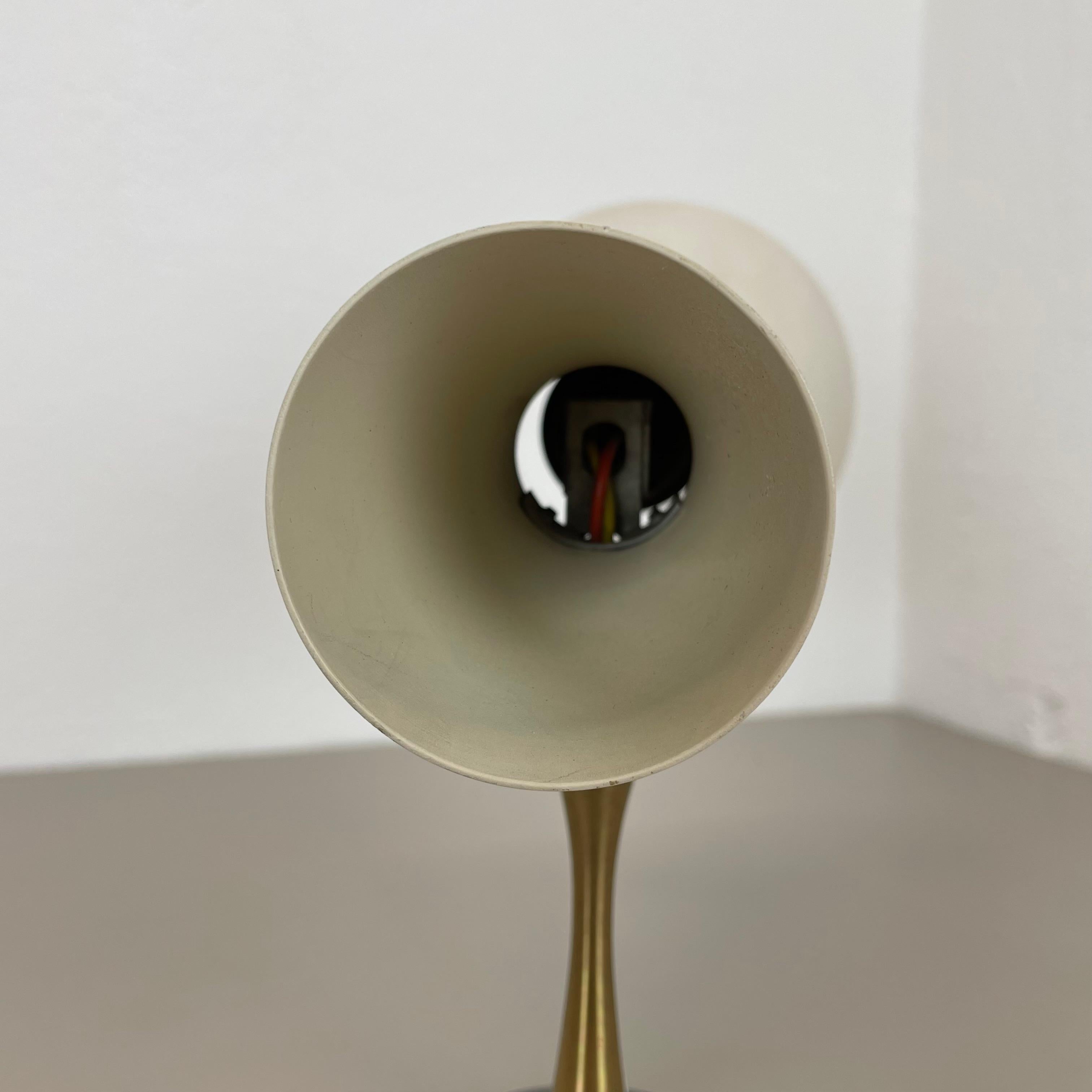 rare Brass and metal DIABOLO Stilnovo Style Theatre Wall Light, Italy 1950s For Sale 9