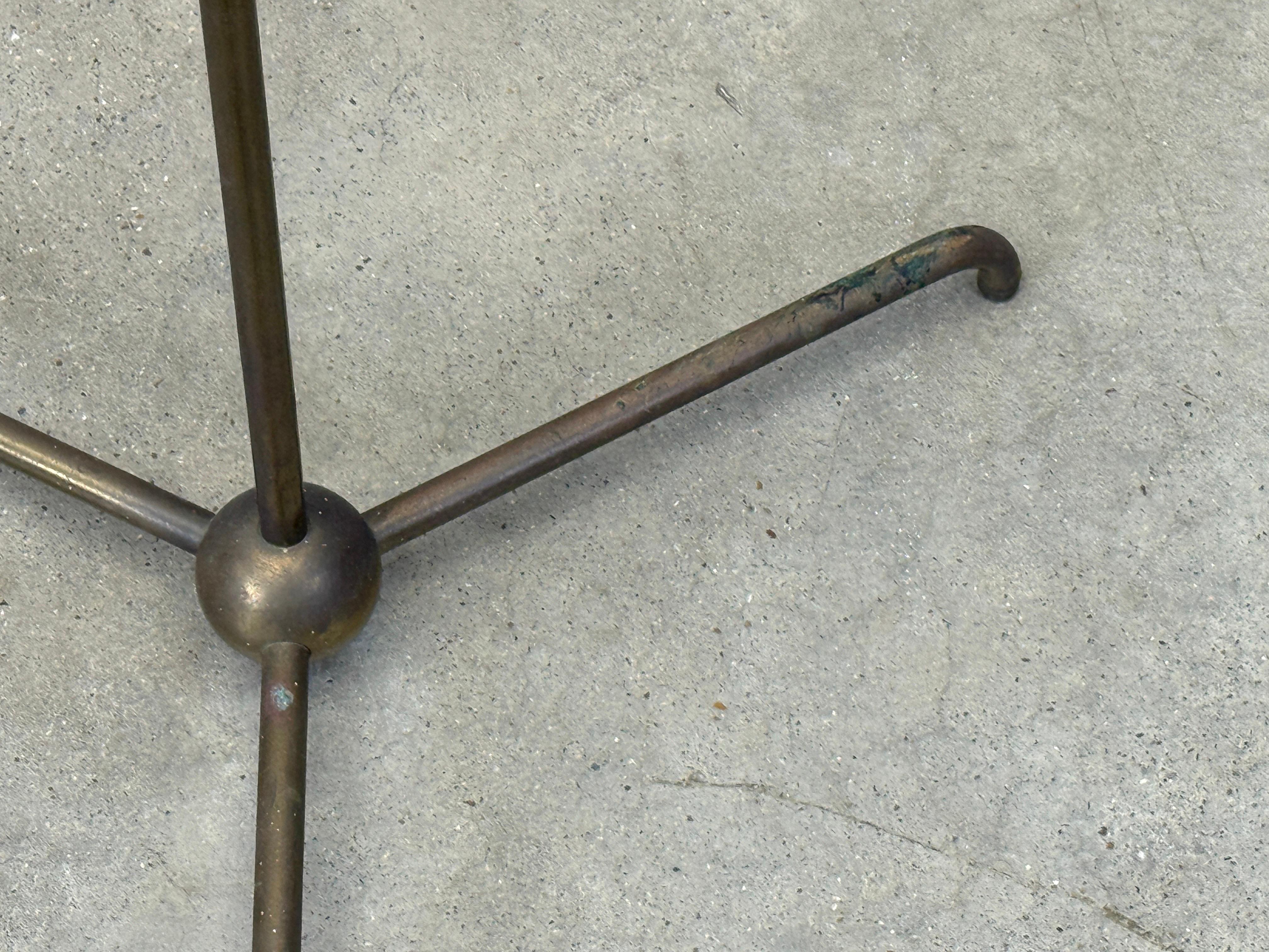 Rare Brass Floor Lamp by T.H. Robsjohn-Gibbings For Sale 4