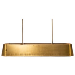 Rare Brass Pendant, Böhlmarks, Sweden, 1940s