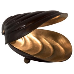 Rare Brass "Shell " Lamp