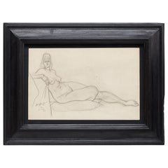 Rare Brassai Pencil Drawing, 1944