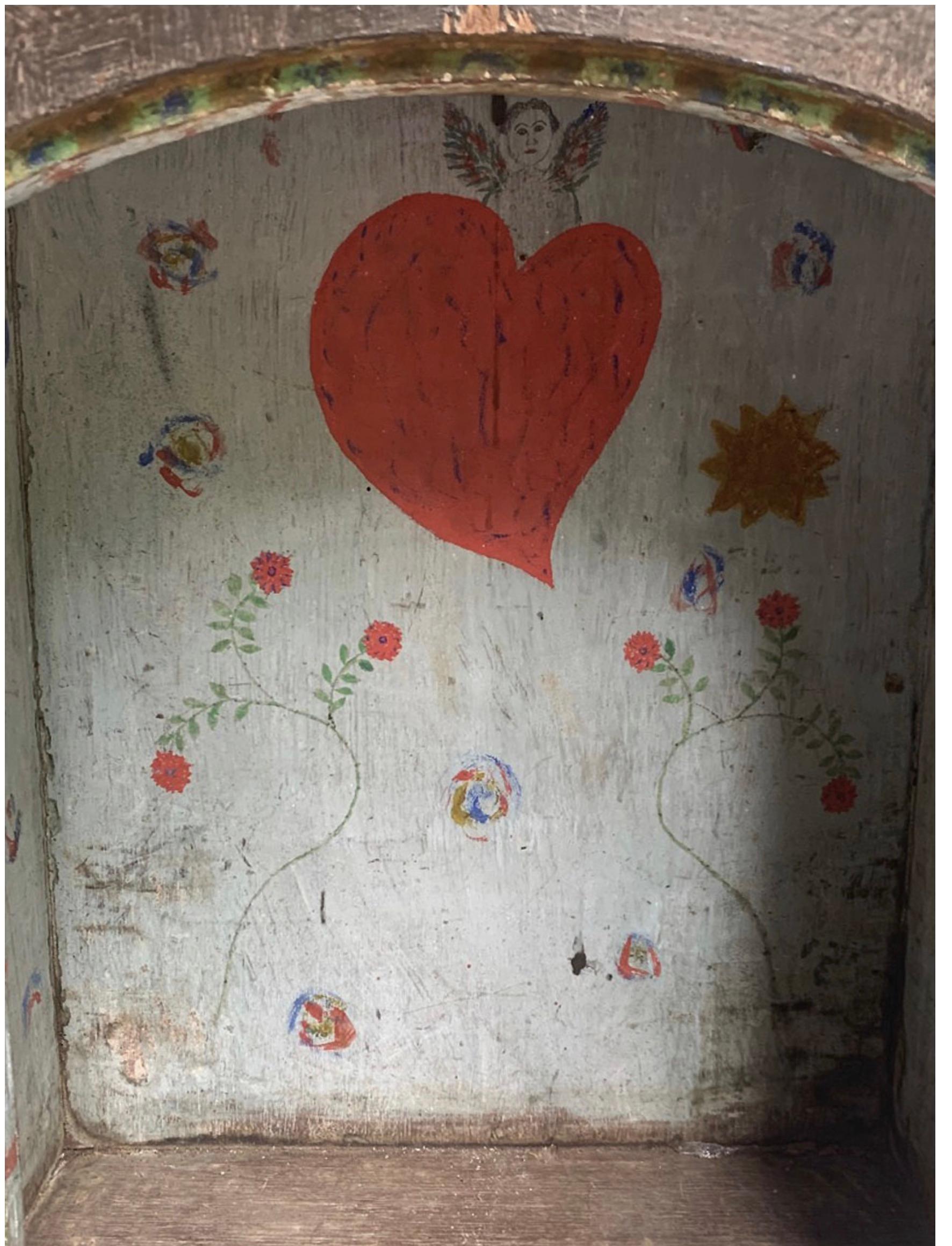 Wood Rare Brazilian Colonial 18th Century Shrine For Sale