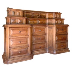 Antique Rare Brazilian Early 1900s Sideboard - Masterpiece of Craftsmanship
