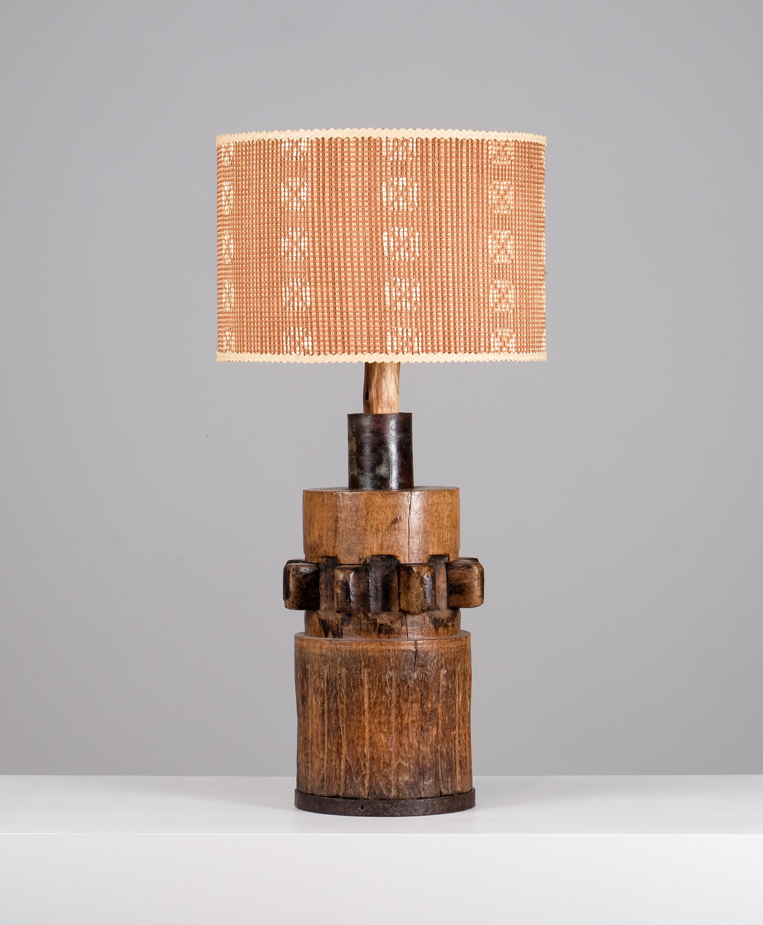 Rare Brazilian Floor Lamp, 1960s In Good Condition For Sale In Stockholm, SE