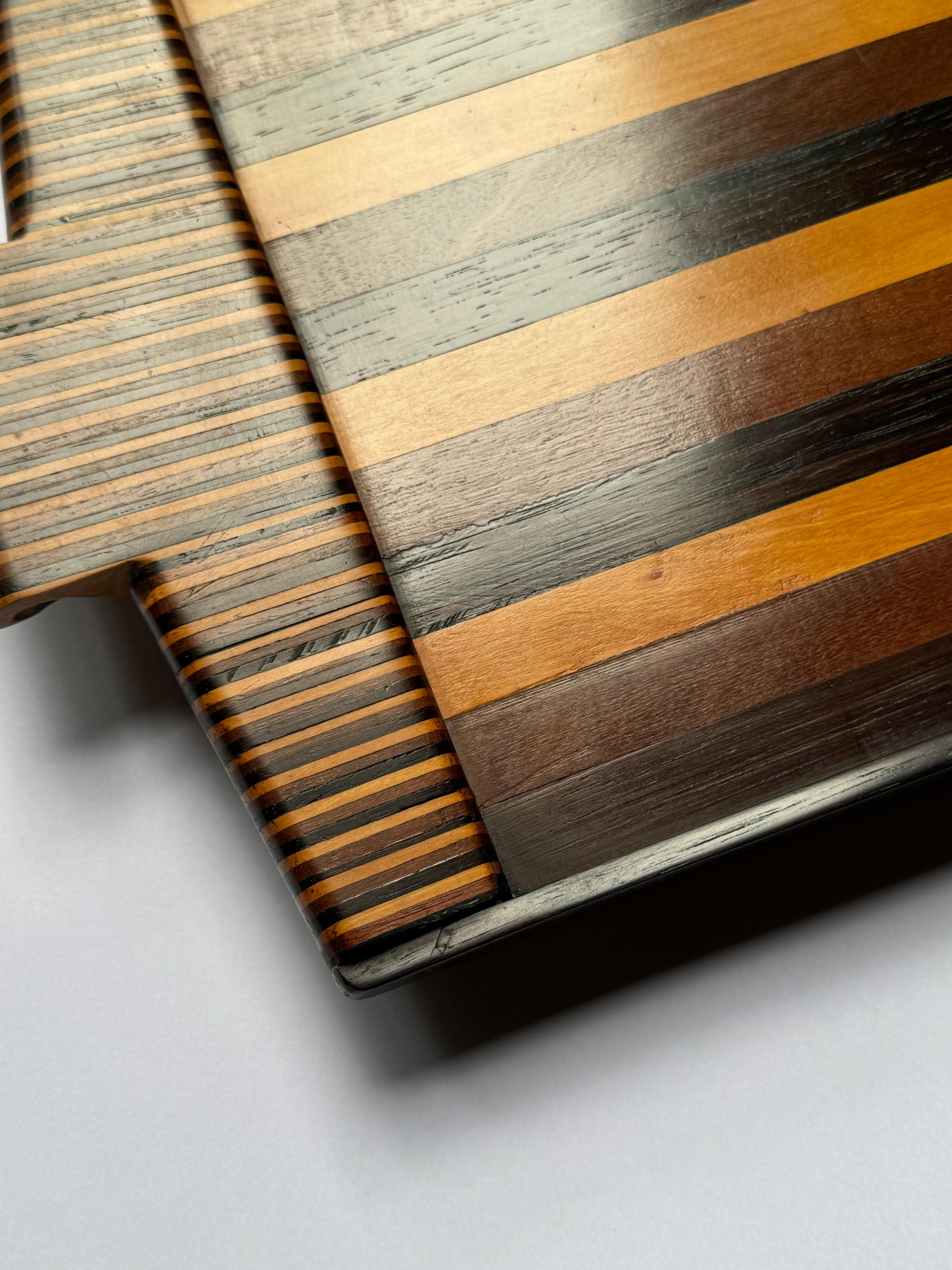 Seltenes brasilianisches Holztablett aus der Mitte des Jahrhunderts MY MODERN im Zustand „Hervorragend“ im Angebot in Rio De Janeiro, BR