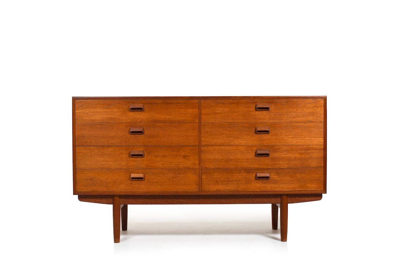 Scandinavo moderno Rara credenza/comò doppio di Børge Mogensen degli anni '50. in vendita