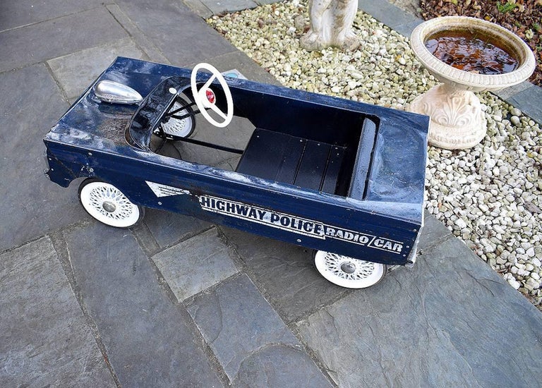 English Rare British Made Child's Pedal Car by Tri-Ang, circa 1960