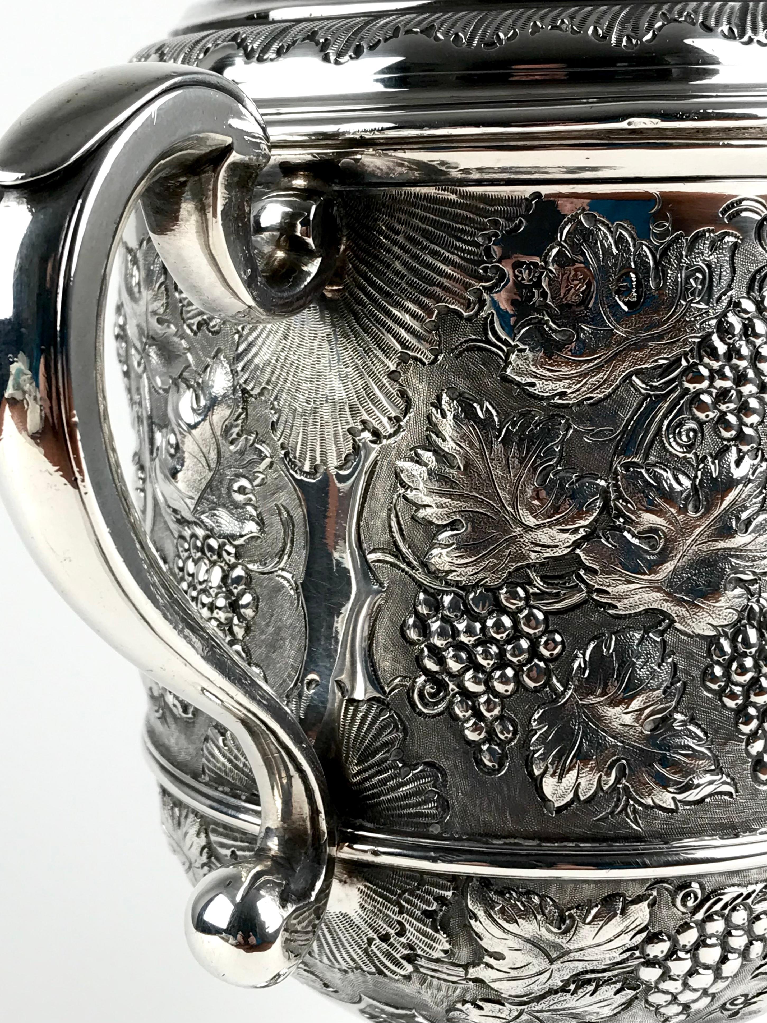 Early 18th Century Rare Brittania Solid Silver Sterling Queen Anne 2 Handled Cup & Cover London 171