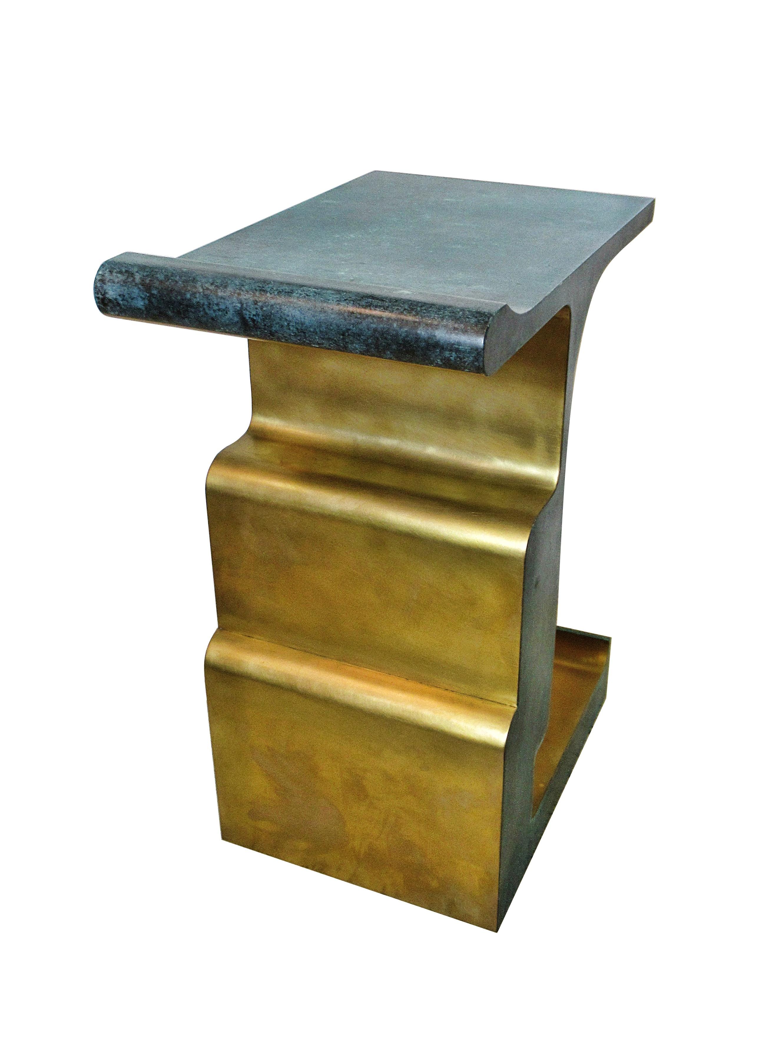 Contemporary Rare Bronze and Patinated Bronze XiangSheng Table #1, Studio MVW