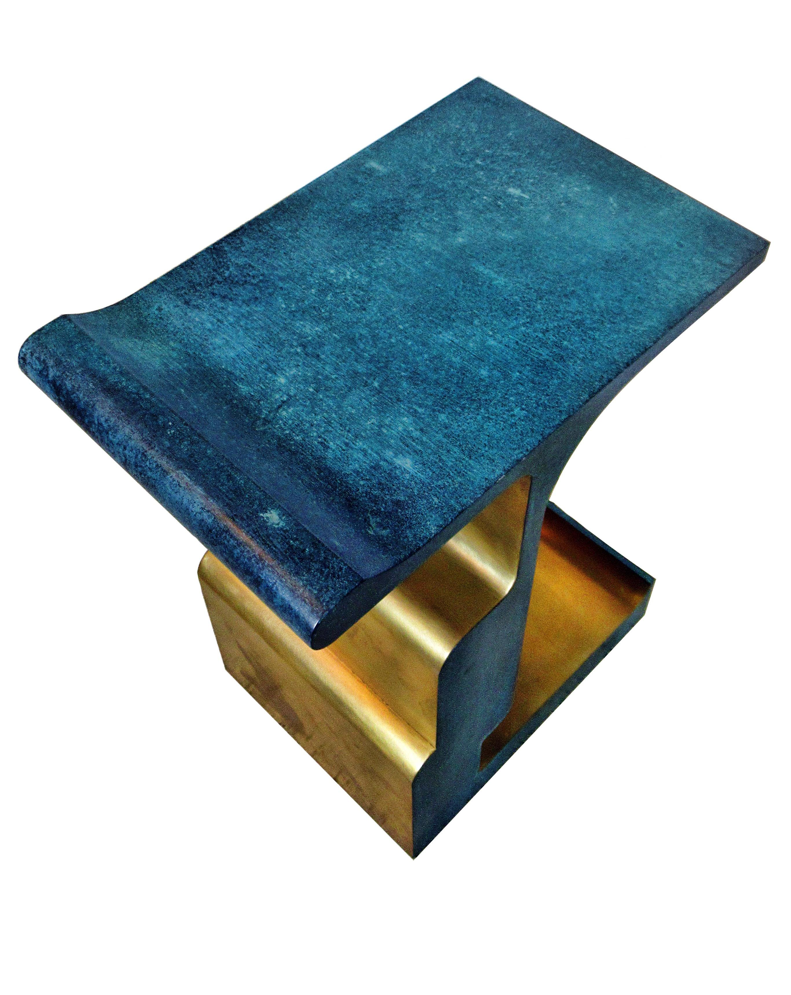Rare Bronze and Patinated Bronze XiangSheng Table #1, Studio MVW 1