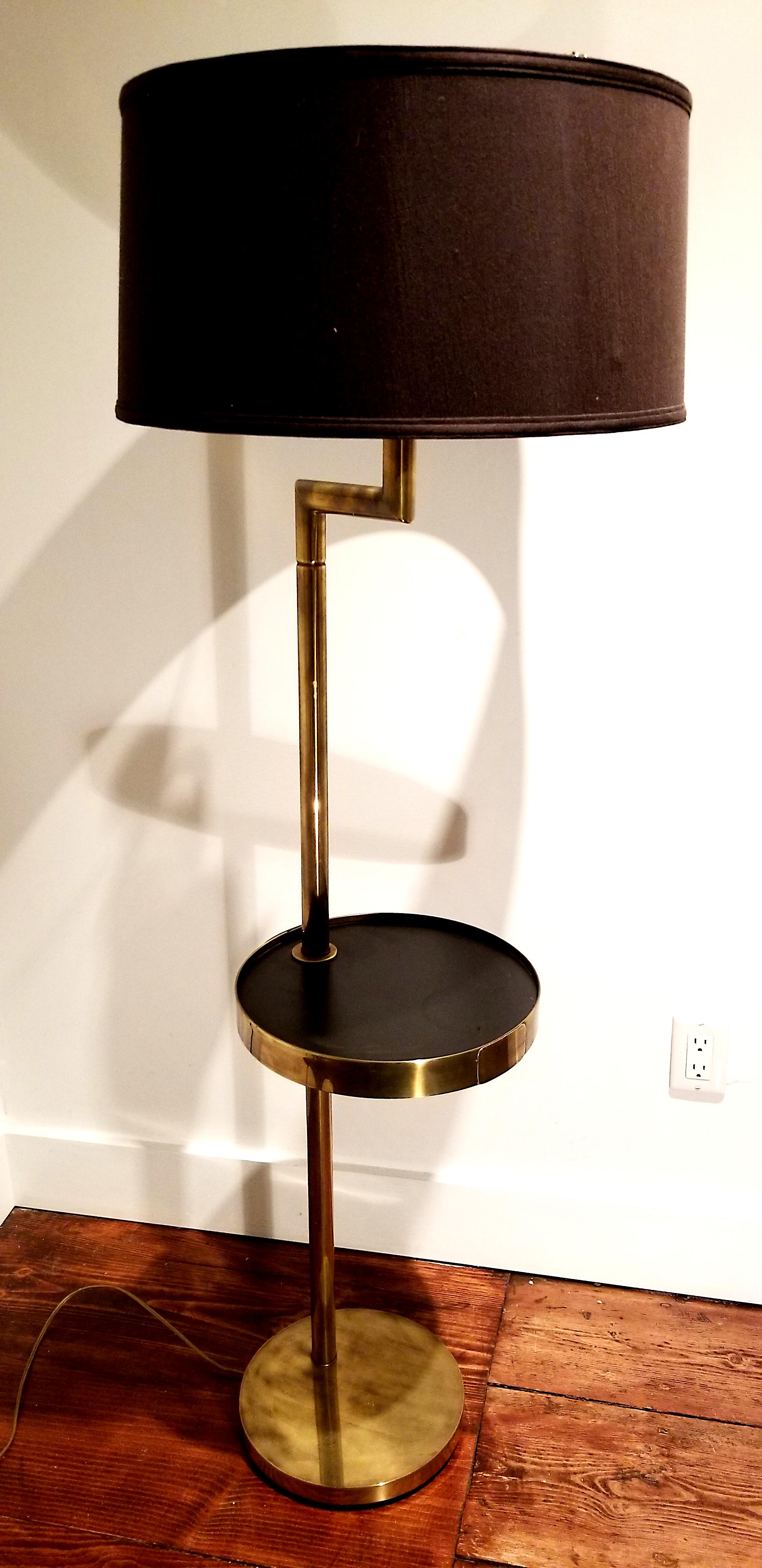 Rare Bronze Floor Lamp by Hart Associates 1