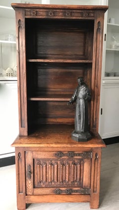 Rare Bronze Saint Saint Francois d' Assise by France Artis Lucienne Heuvelmans