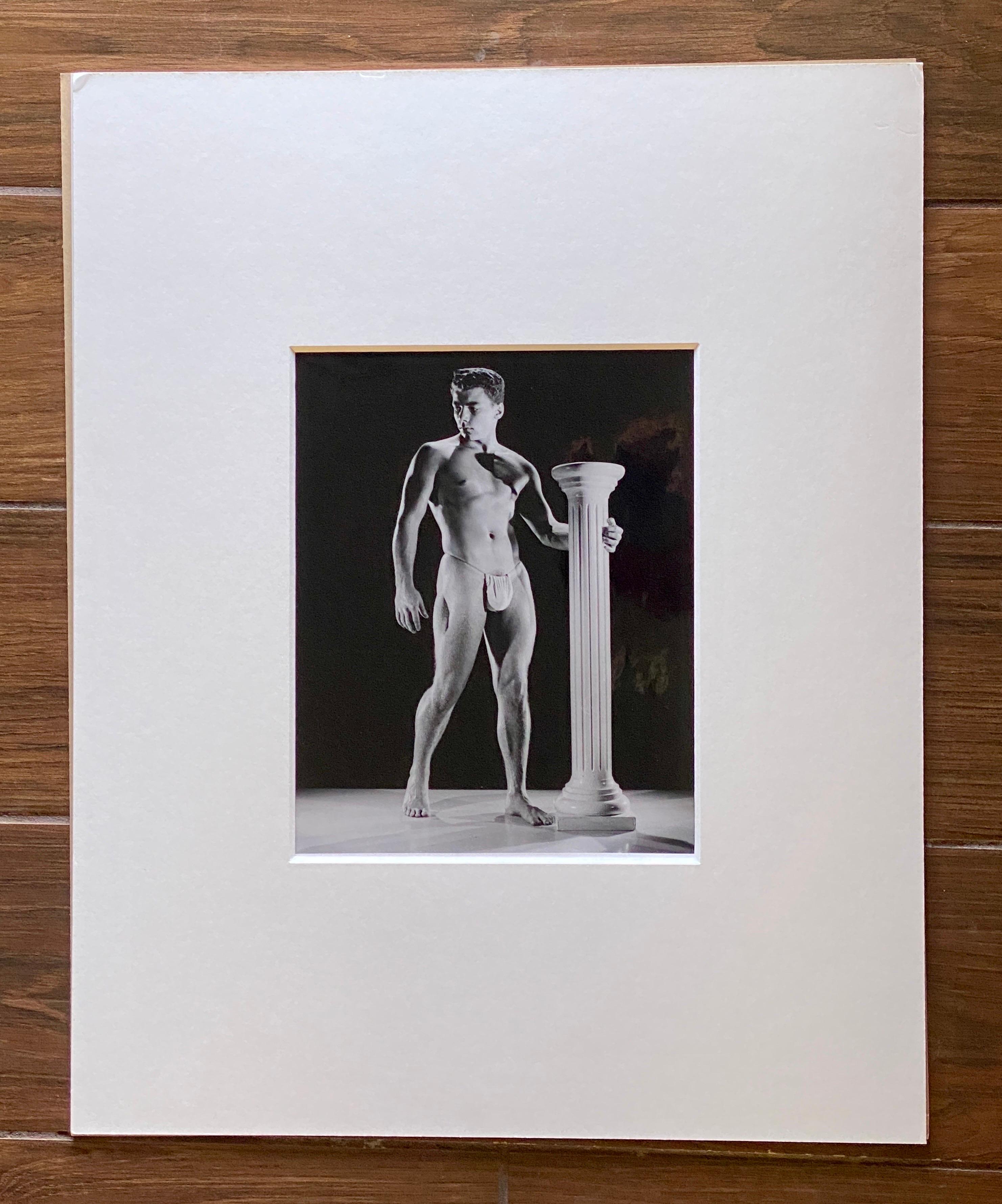 Rare Bruce of LA Set Model Bobby Kennedy Male Orig Vintage Physique Photographs  In Good Condition For Sale In Palm Springs, CA