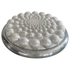 Rare Bubble Plexiglass Flush Mount Light by Schmelzer Leuchten, 1960s, Germany