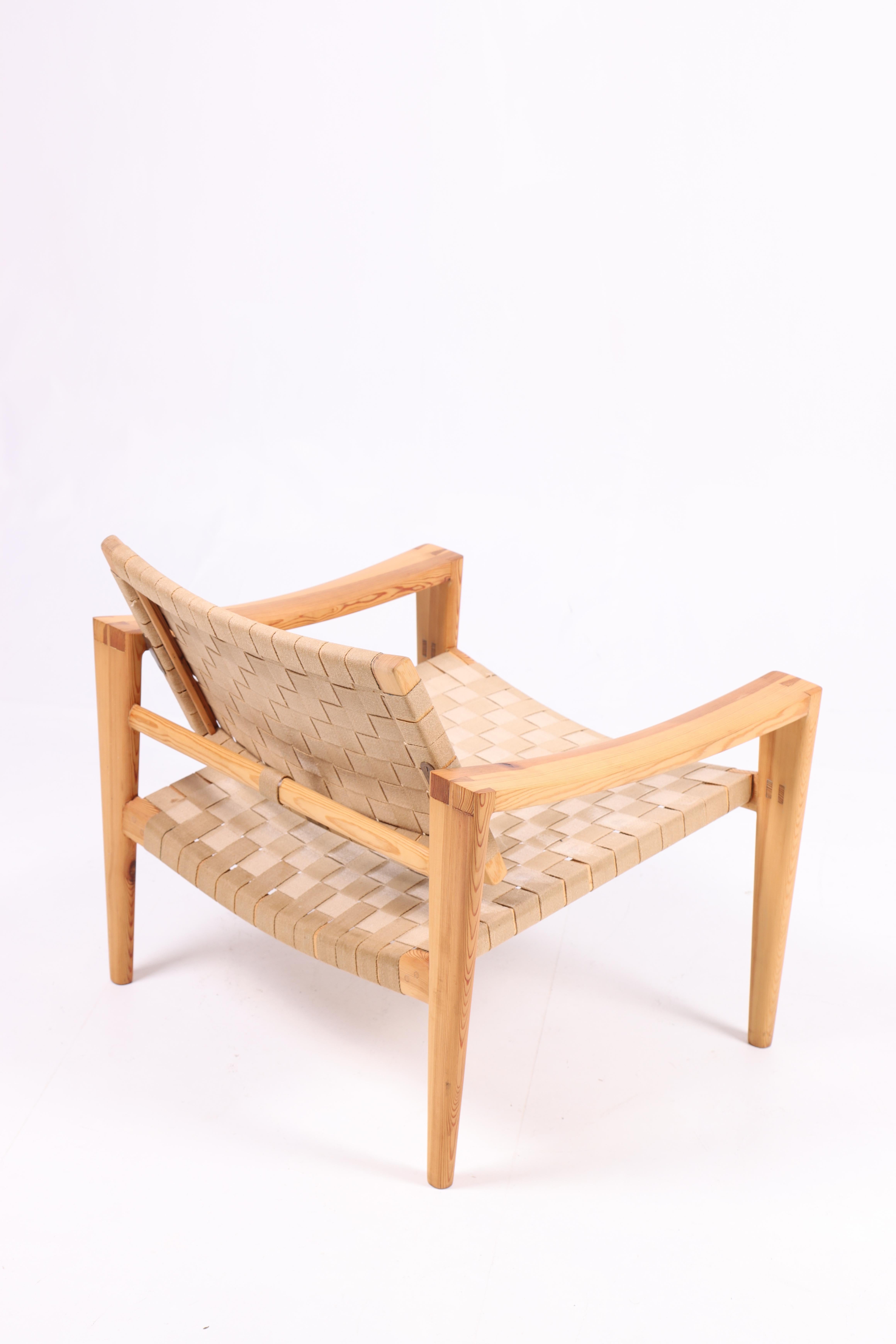 Rare 'Buck' Chair in Pine by Hans J. Wegner, 1959. For Sale 3
