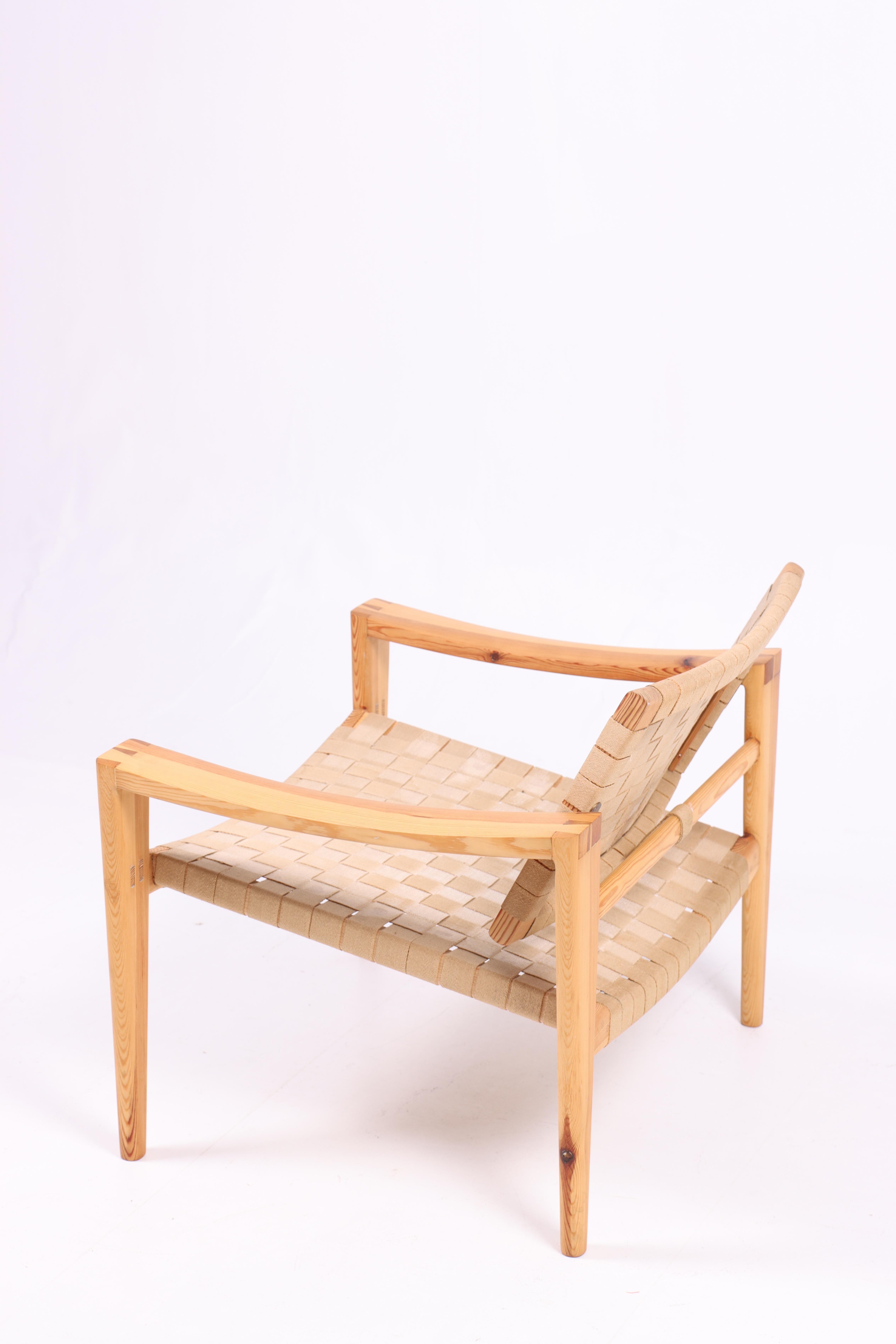 Rare 'Buck' Chair in Pine by Hans J. Wegner, 1959. For Sale 1