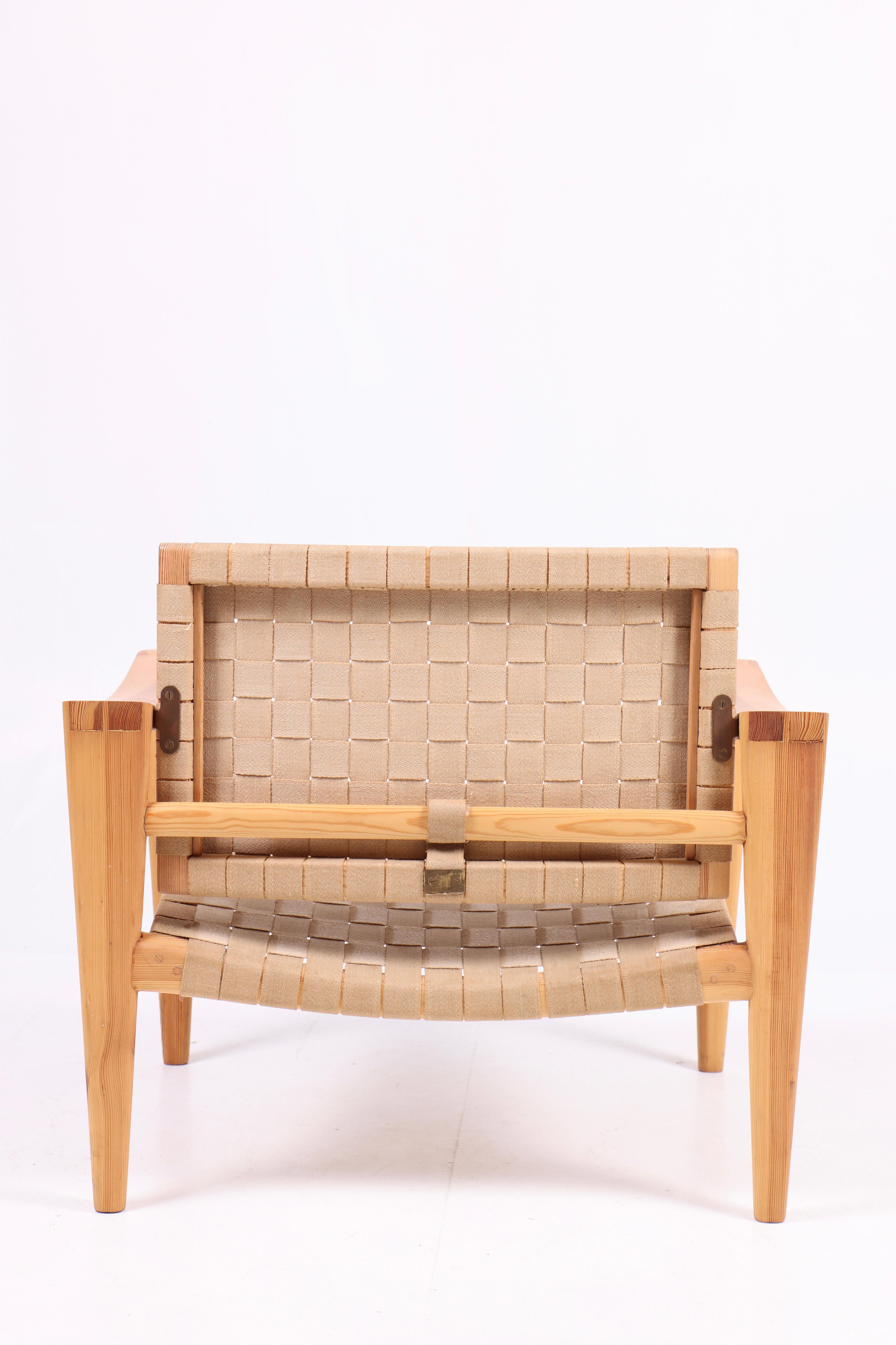 Rare 'Buck' Chair in Pine by Hans J. Wegner, 1959. For Sale 2