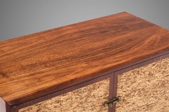 Founders Buffet, Bar Cabinet, Sideboard by Jack Cartwright - Walnut & Cork, 1960