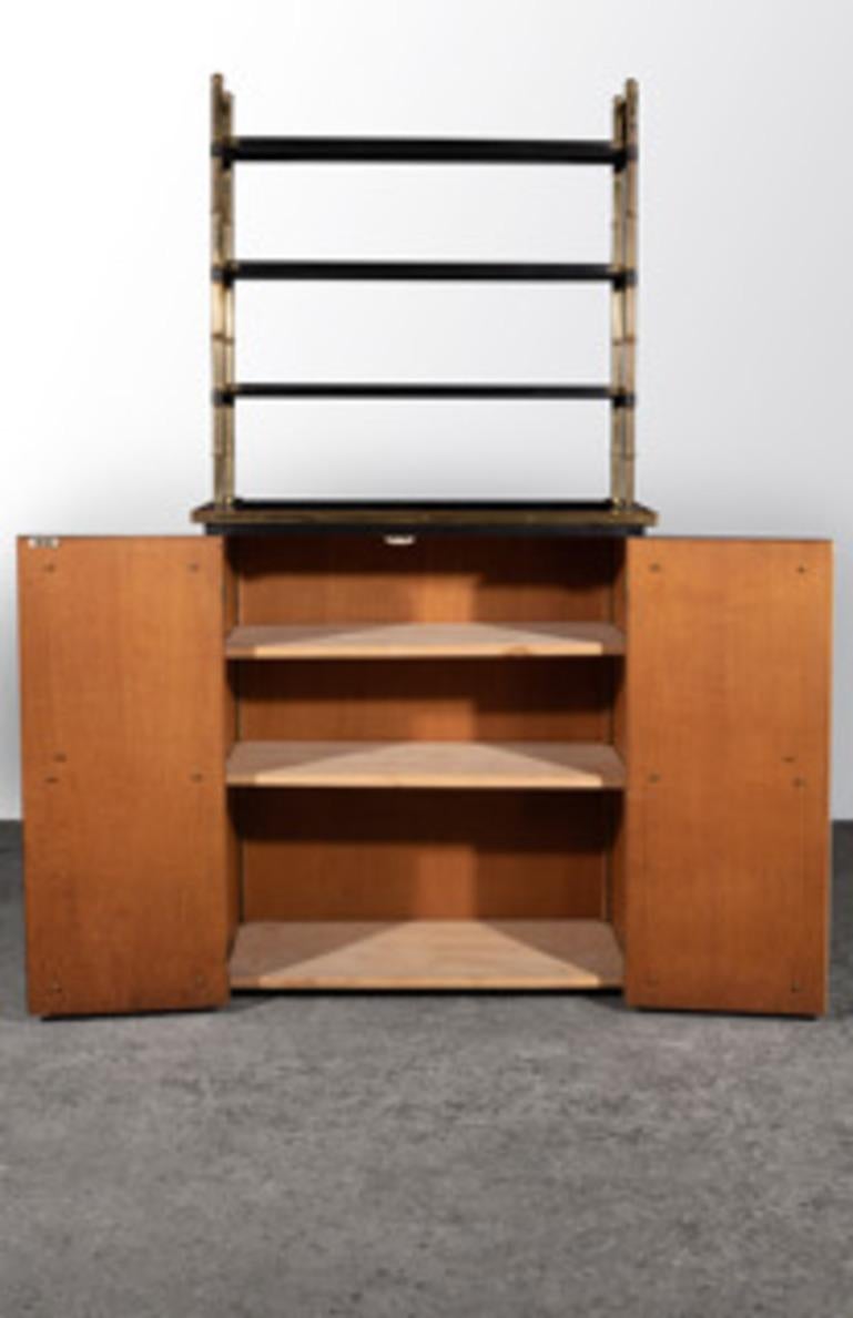 Moderno Buffet raro Jacques Adnet in vendita