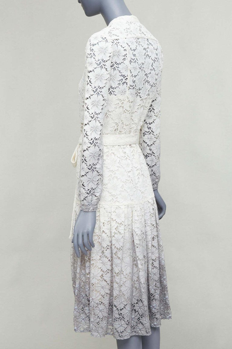 burberry prorsum green lace dress Burberry Prorsum Lace Midi Dress in Green Polyamide ref.JC1444668 (Sold)