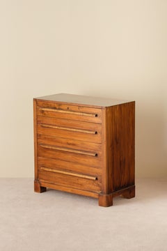 Rare Bureau / Chest of Drawers in pine, Sweden, 1930s
