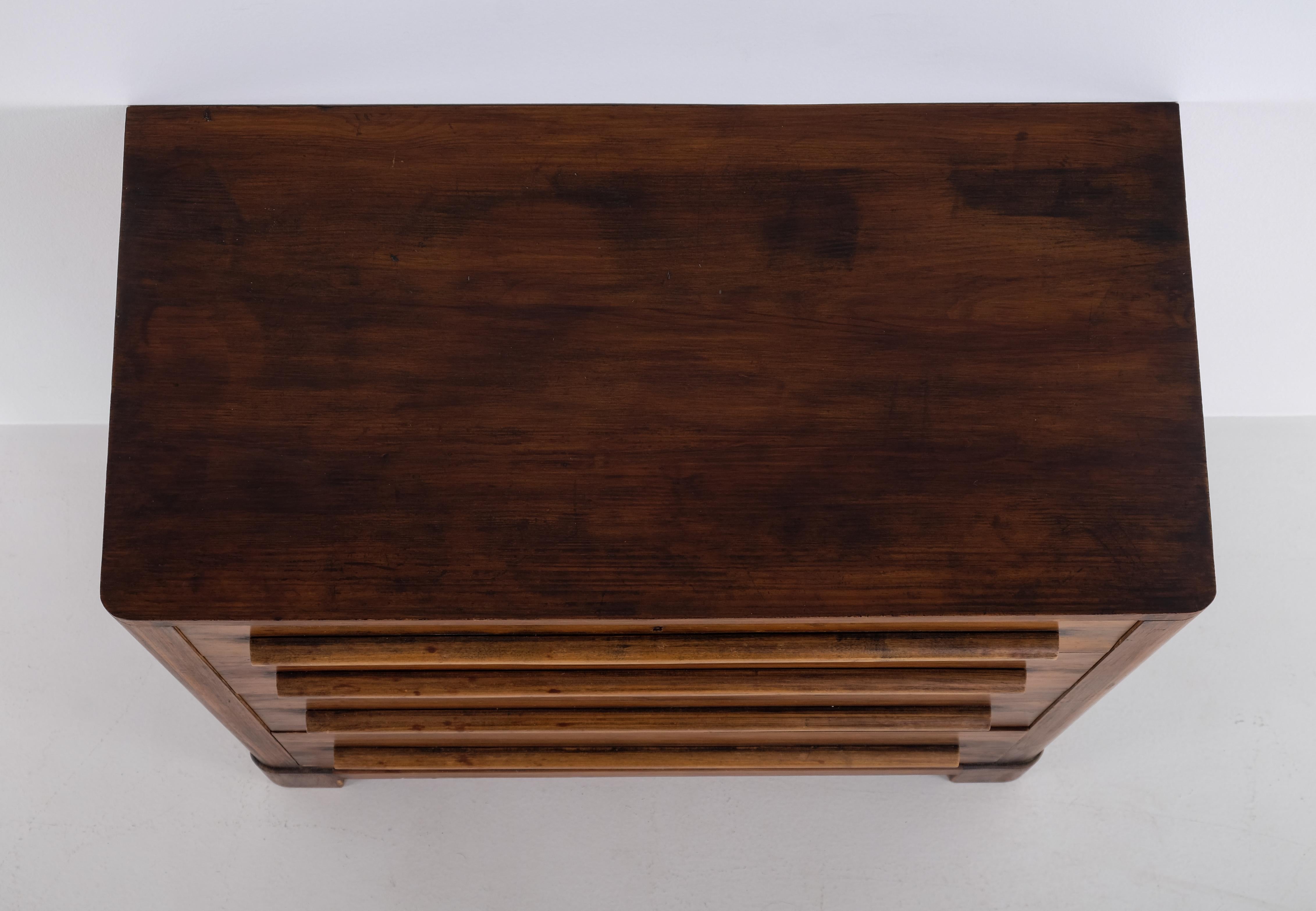 Mid-20th Century Rare Bureau / Chest of Drawers in pine, Sweden, 1930s For Sale